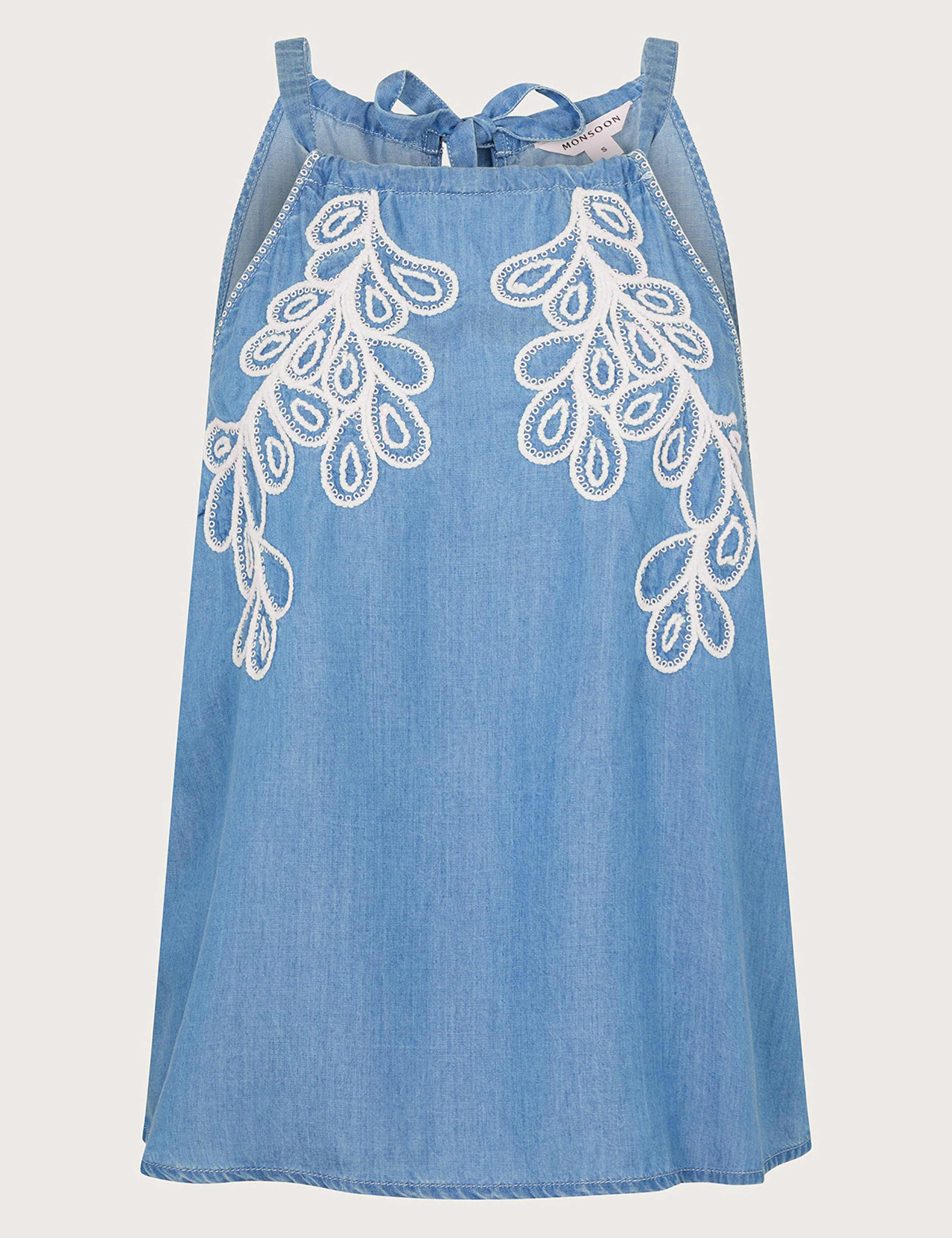 Pure Lyocell™ Lace Embroidered Cami Top 2 of 5