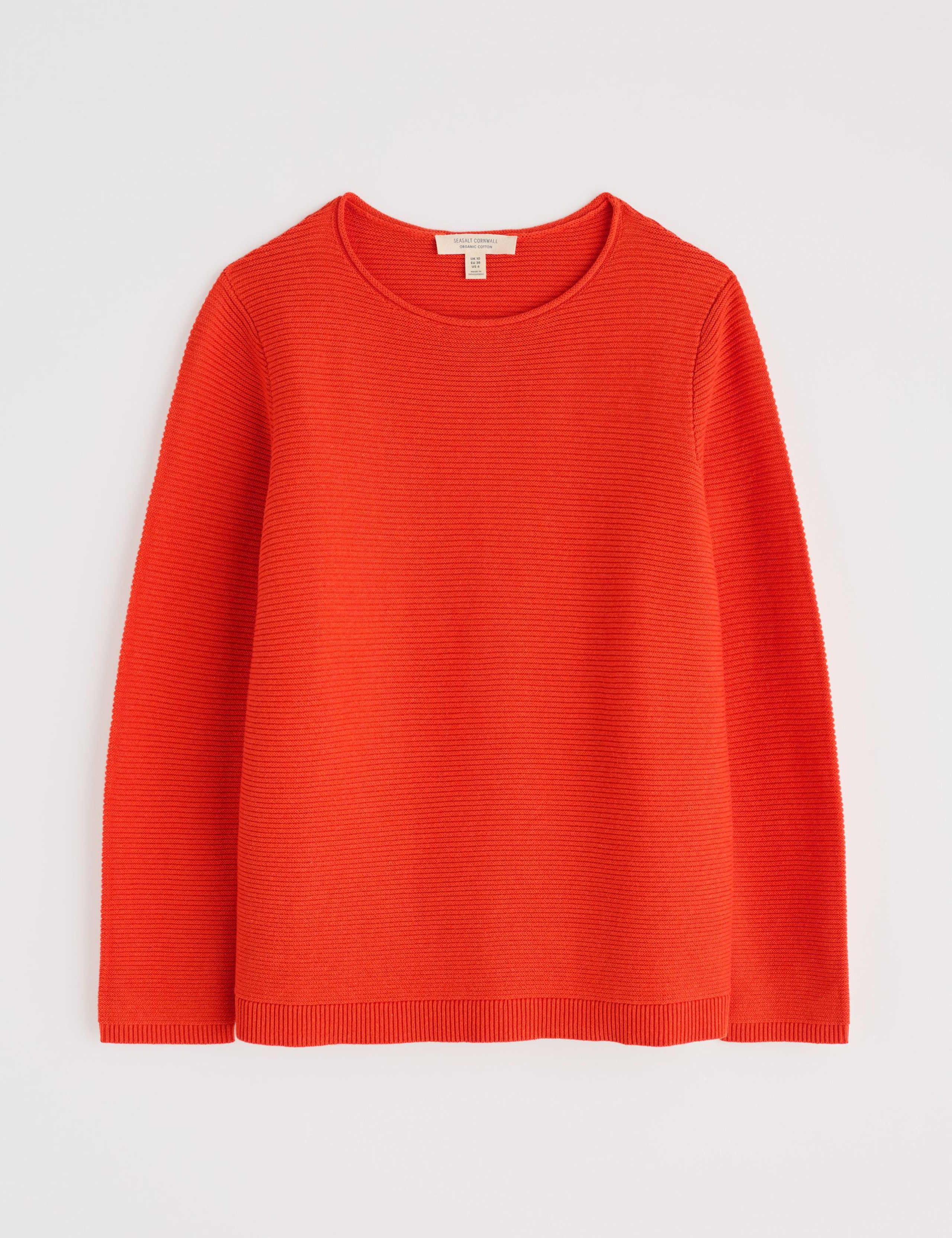 Pure Cotton Crew Neck Relaxed Jumper 2 of 5
