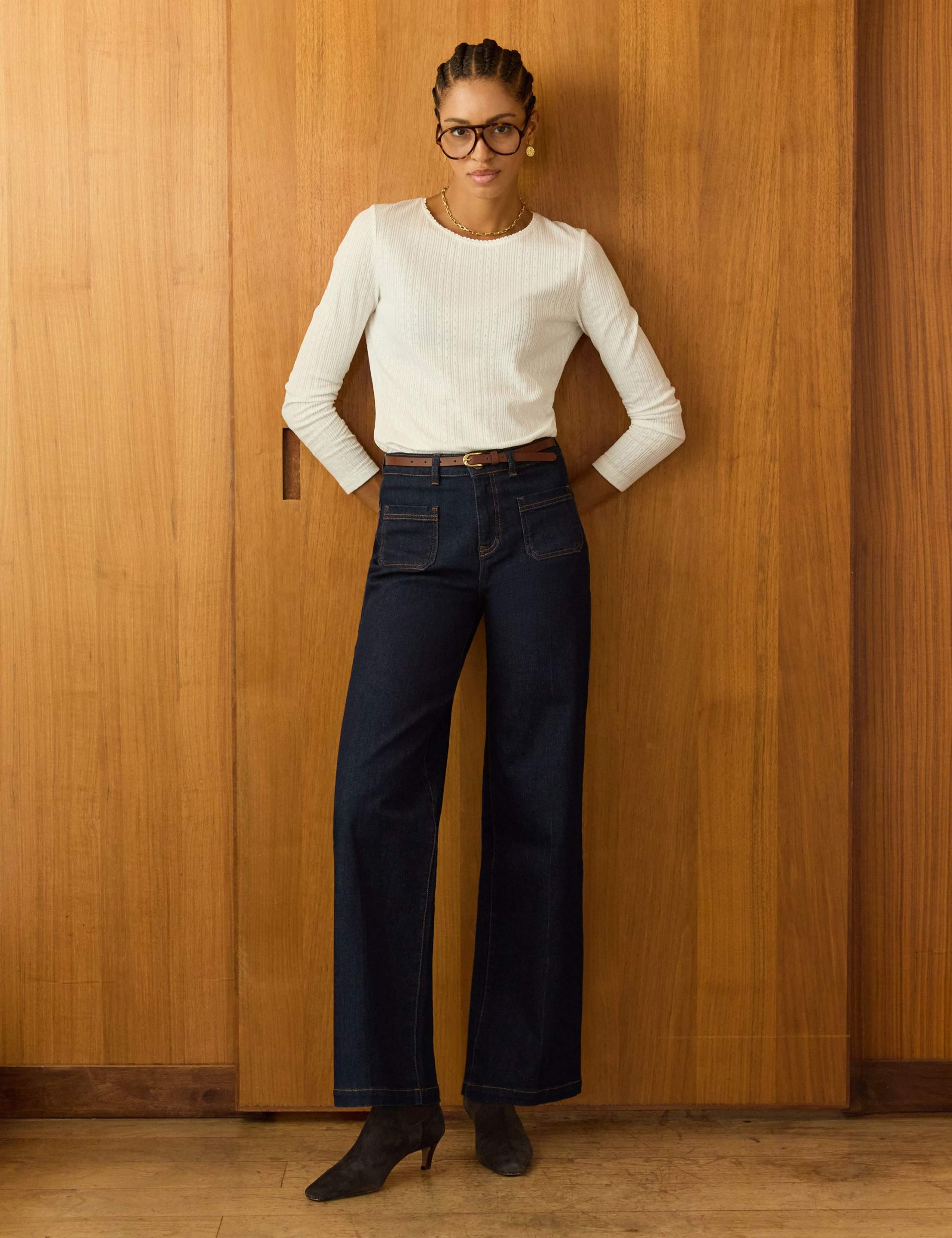 Pure Cotton Ribbed Top 5 of 7