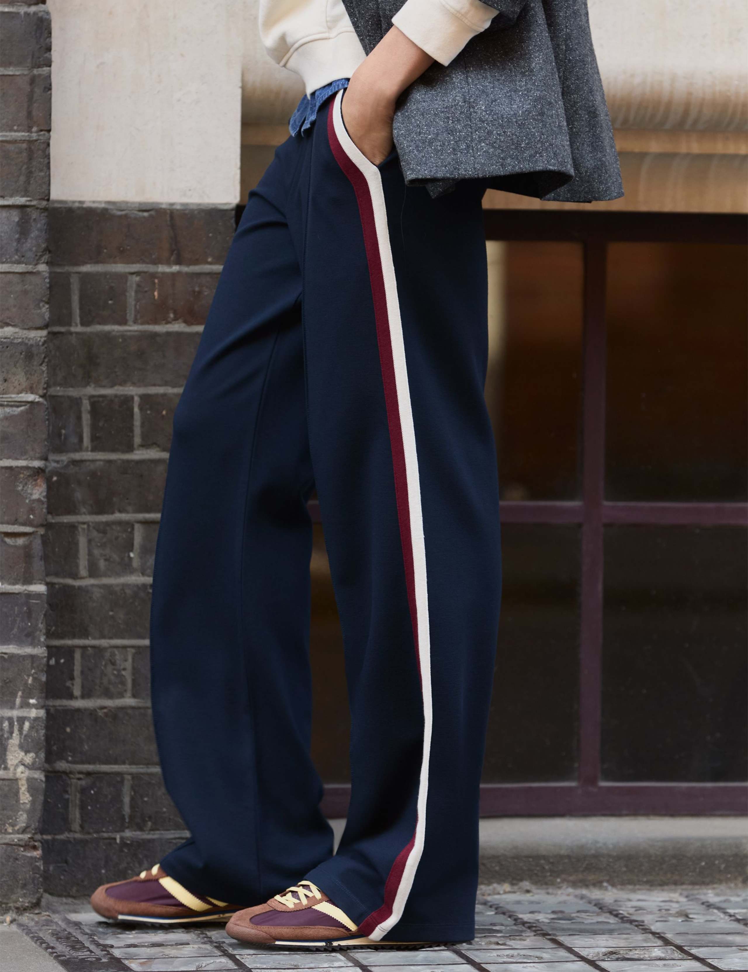Side Stripe Wide Leg Trousers 4 of 4
