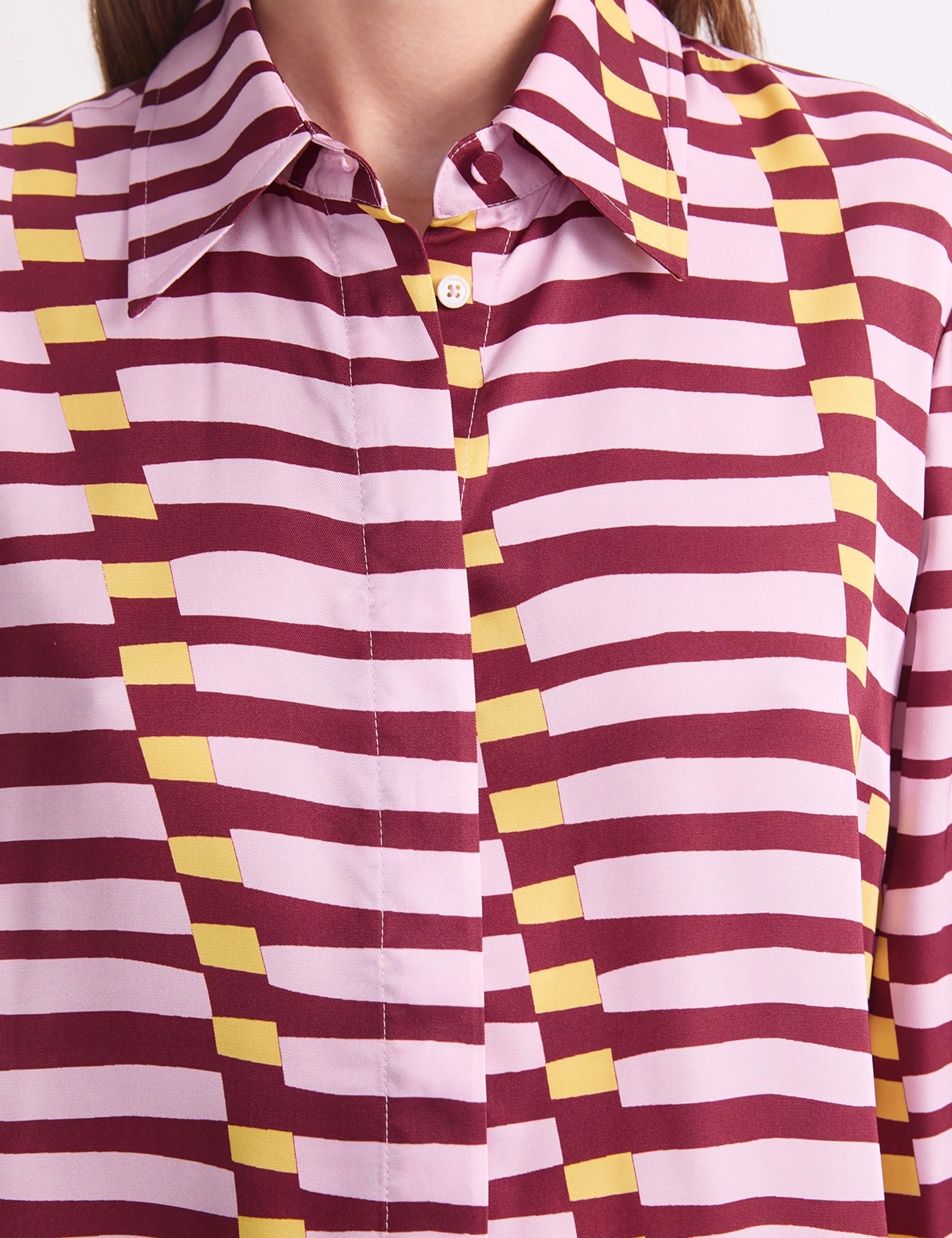 Striped Collared Blouse 7 of 7
