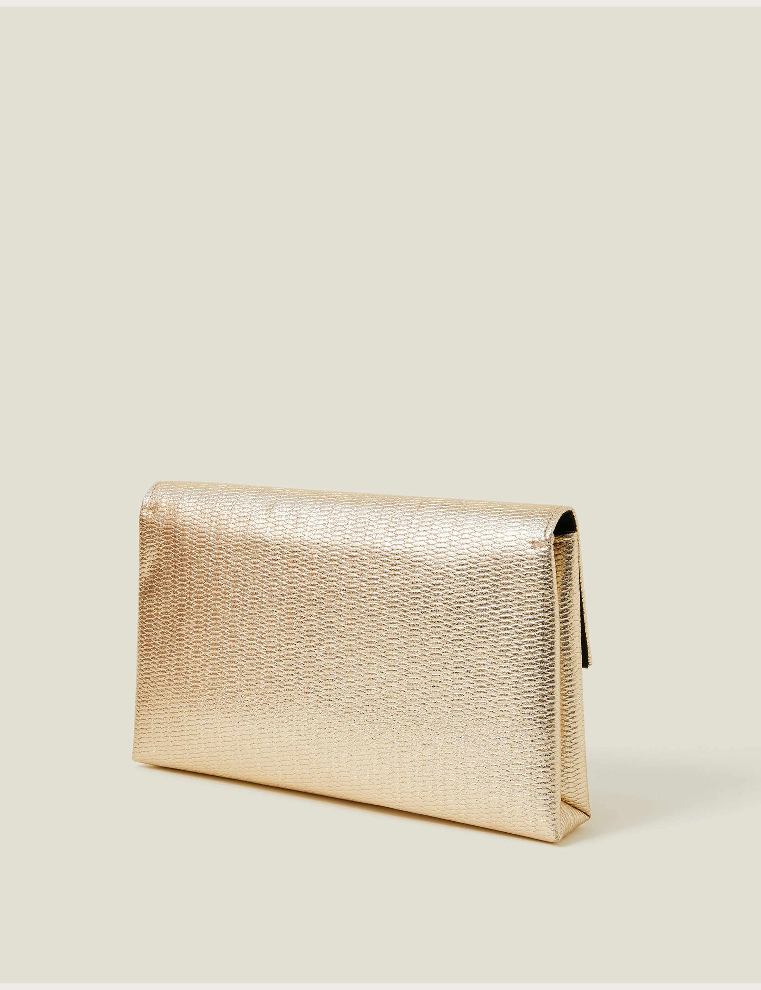 Metallic Clutch Bag 2 of 4