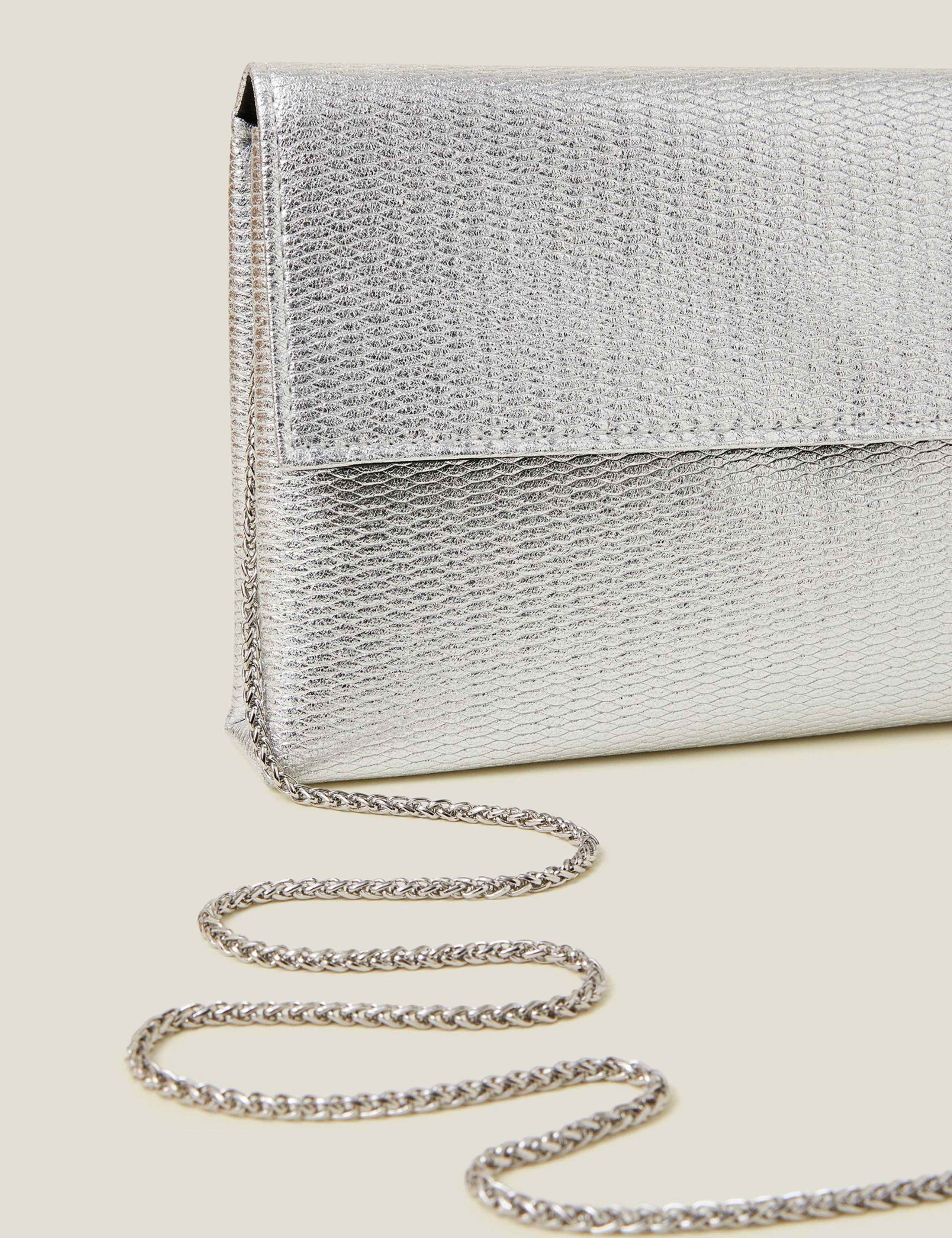 Metallic Clutch Bag 4 of 5