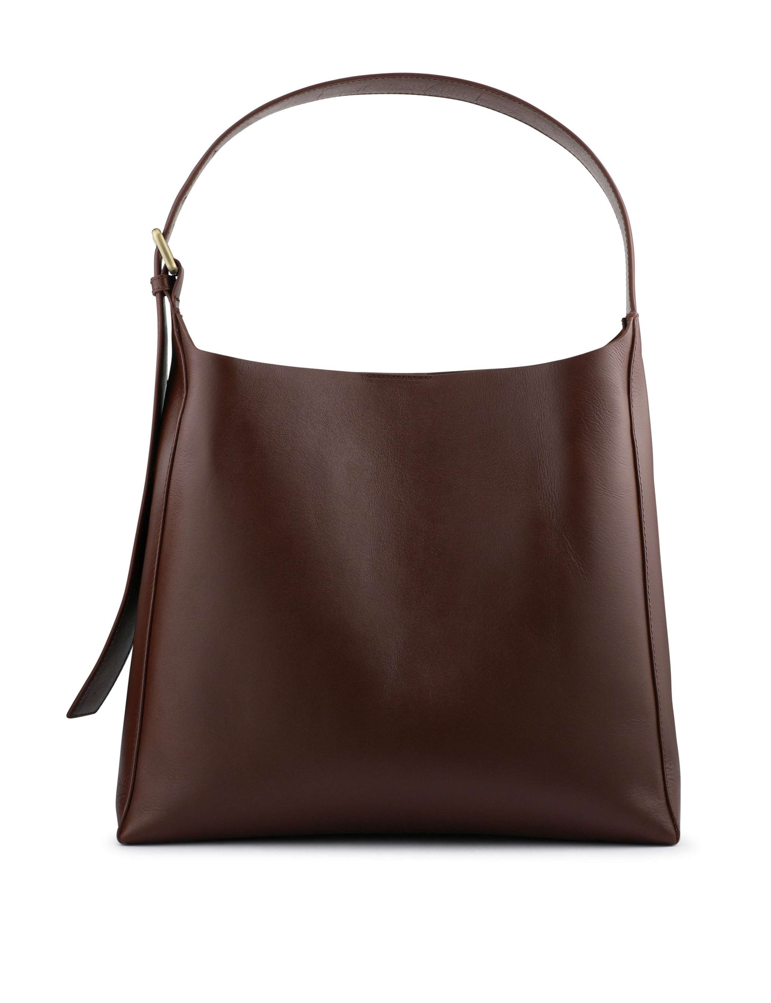 Leather Adjustable Strap Shoulder Bag 2 of 6