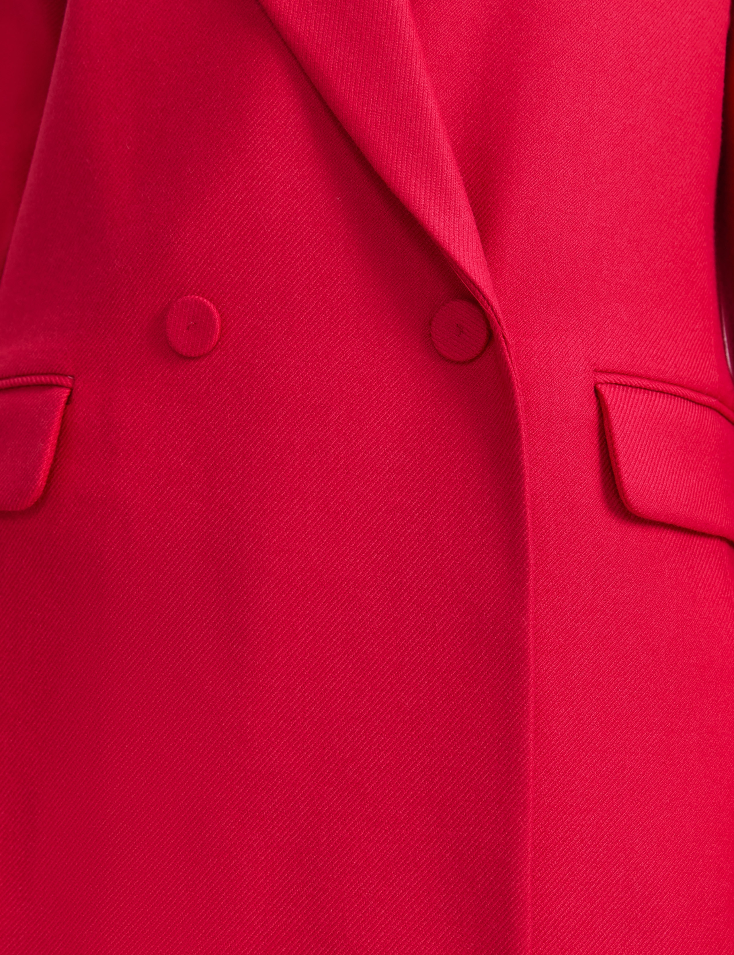 Wool Rich Twill Double Breasted Blazer 7 of 7