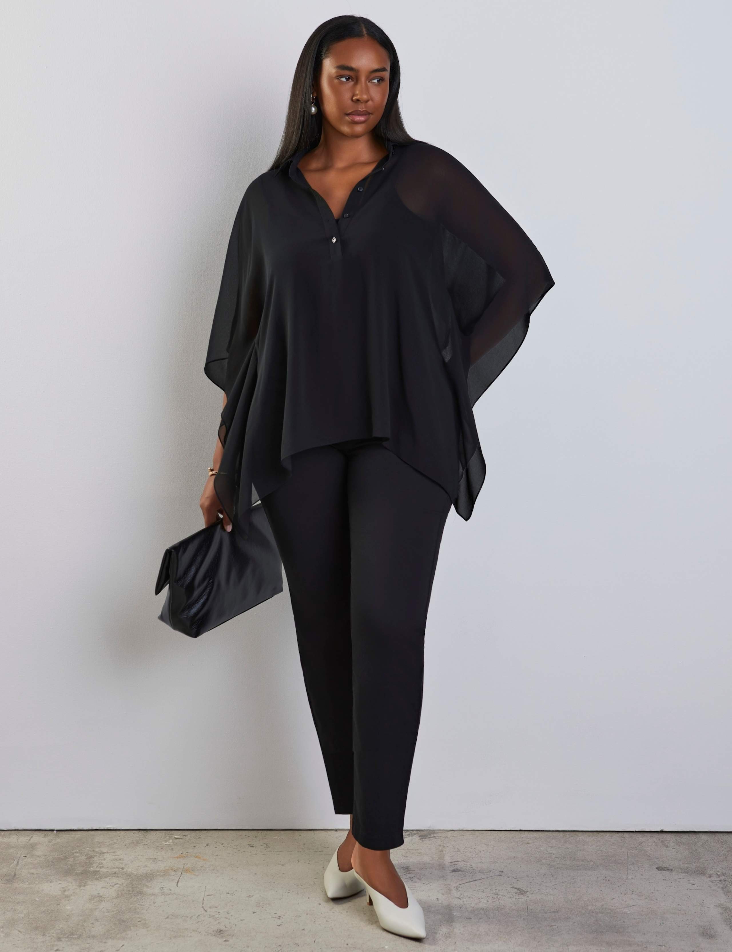 Semi-Sheer Blouse 3 of 5