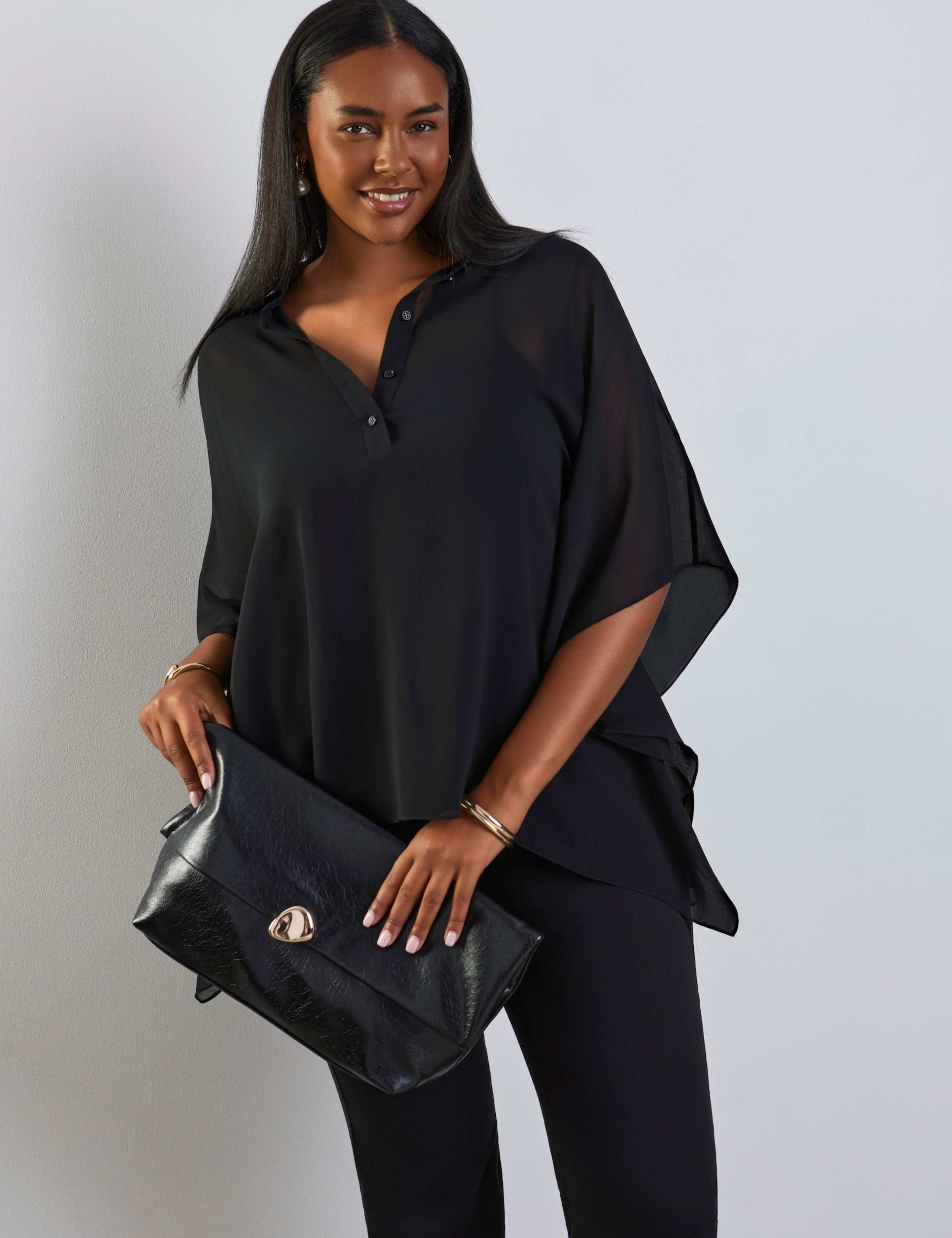 Semi-Sheer Blouse 4 of 5