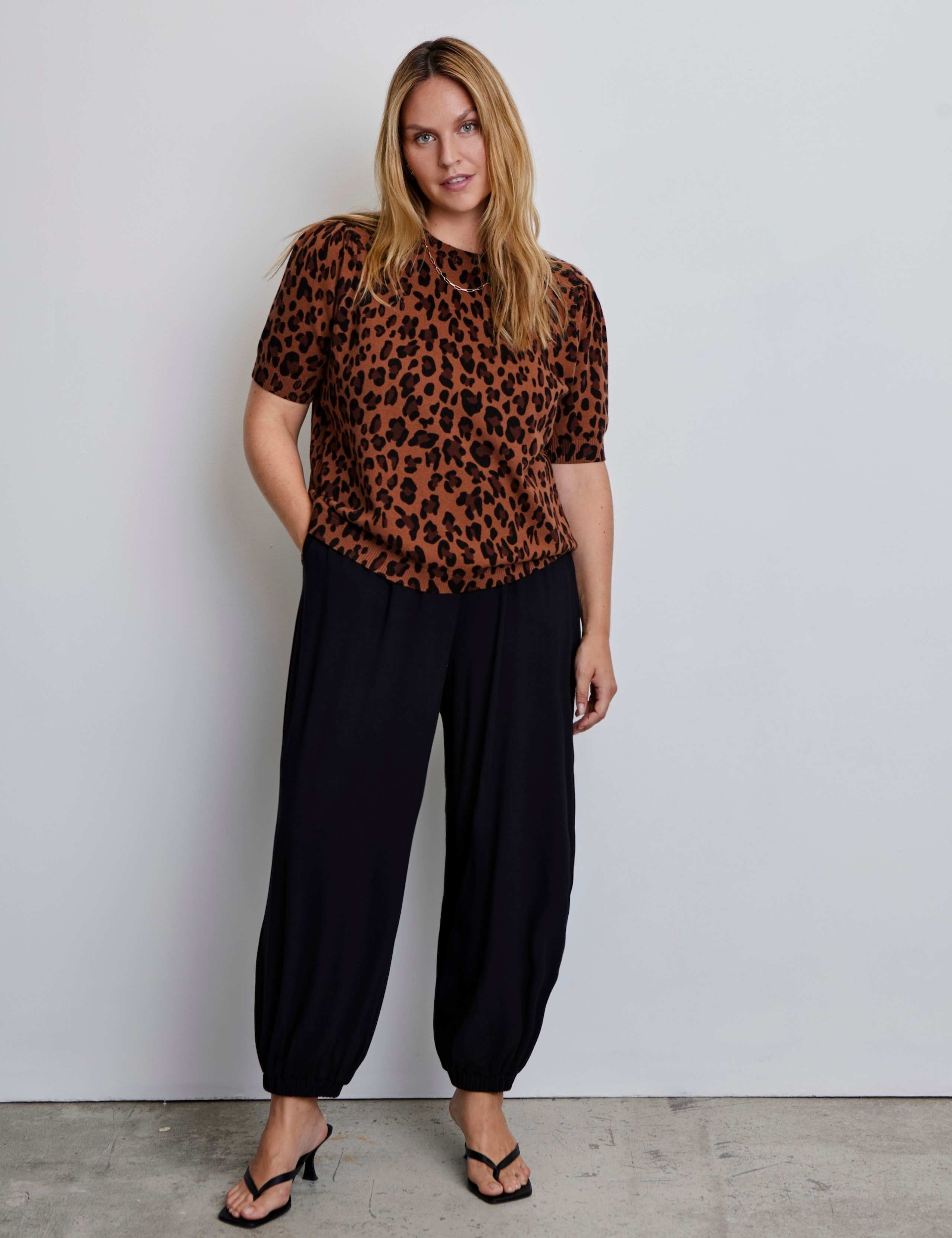 Cotton Rich Animal Print Jumper 2 of 5