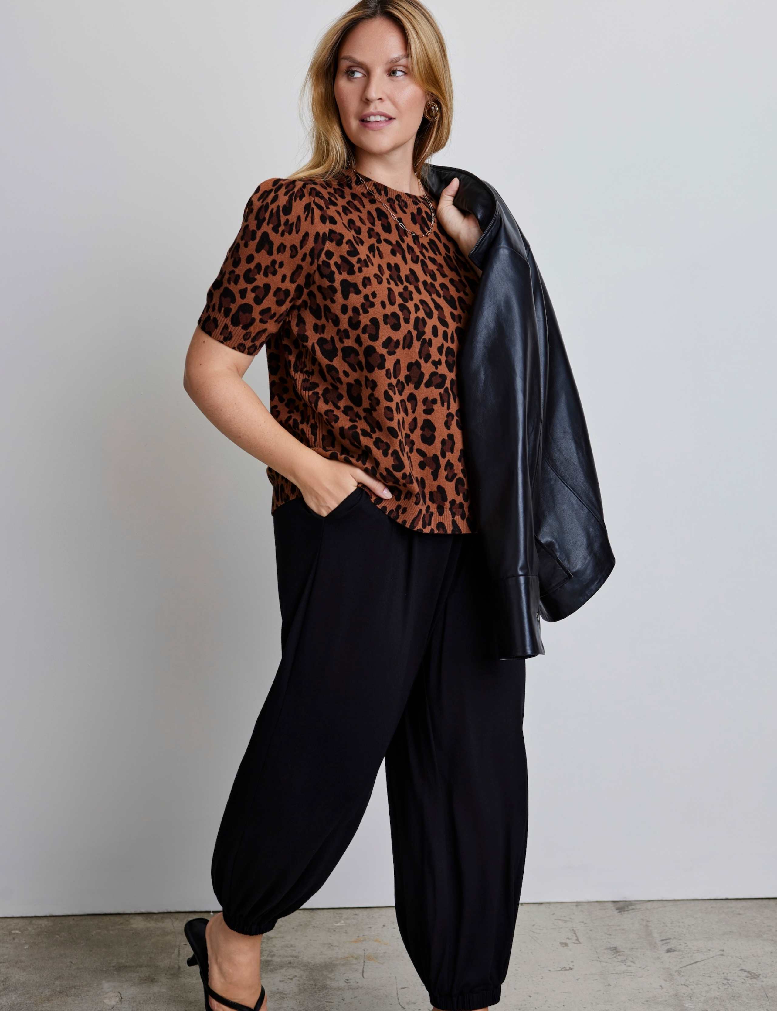Cotton Rich Animal Print Jumper 3 of 5