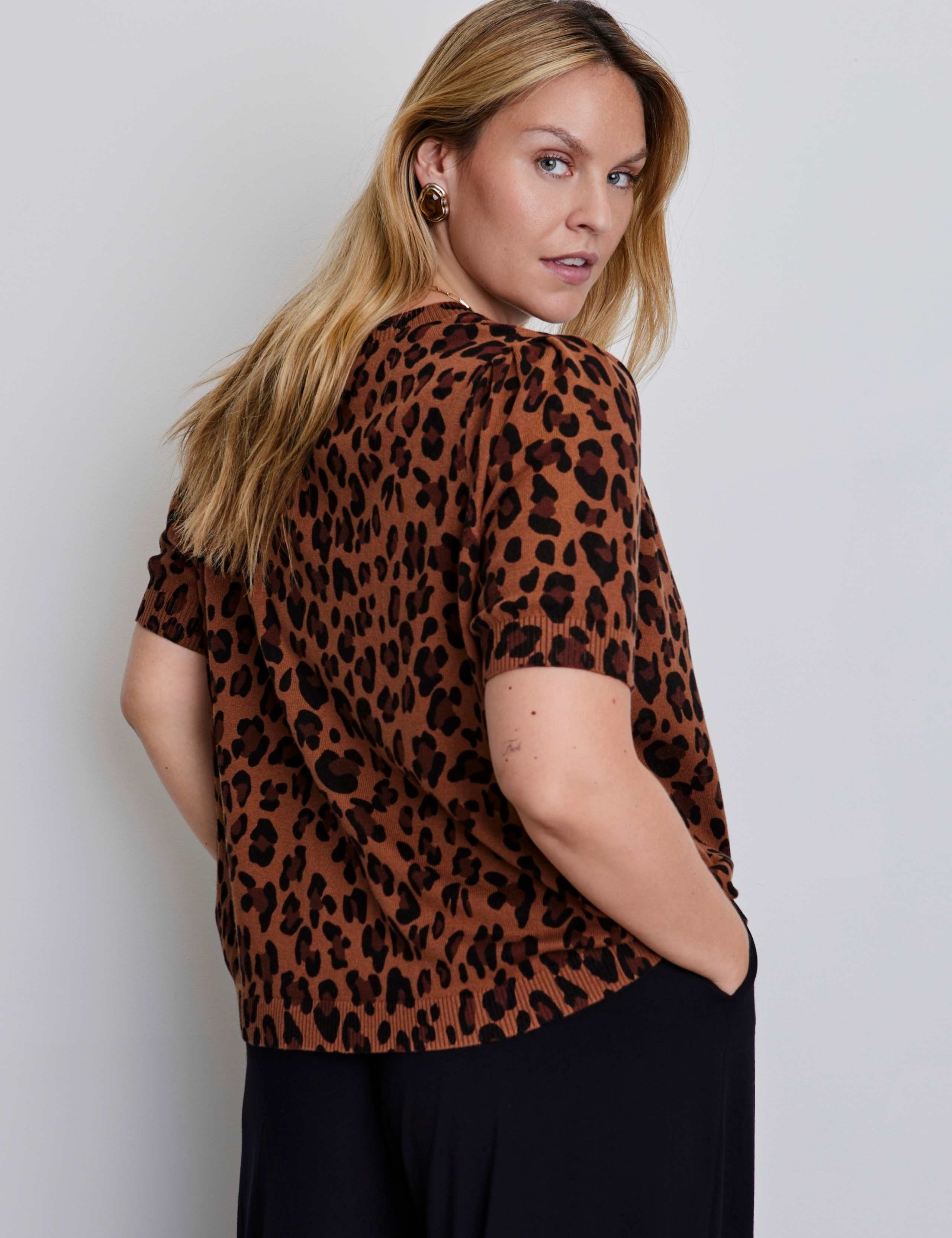 Cotton Rich Animal Print Jumper 4 of 5