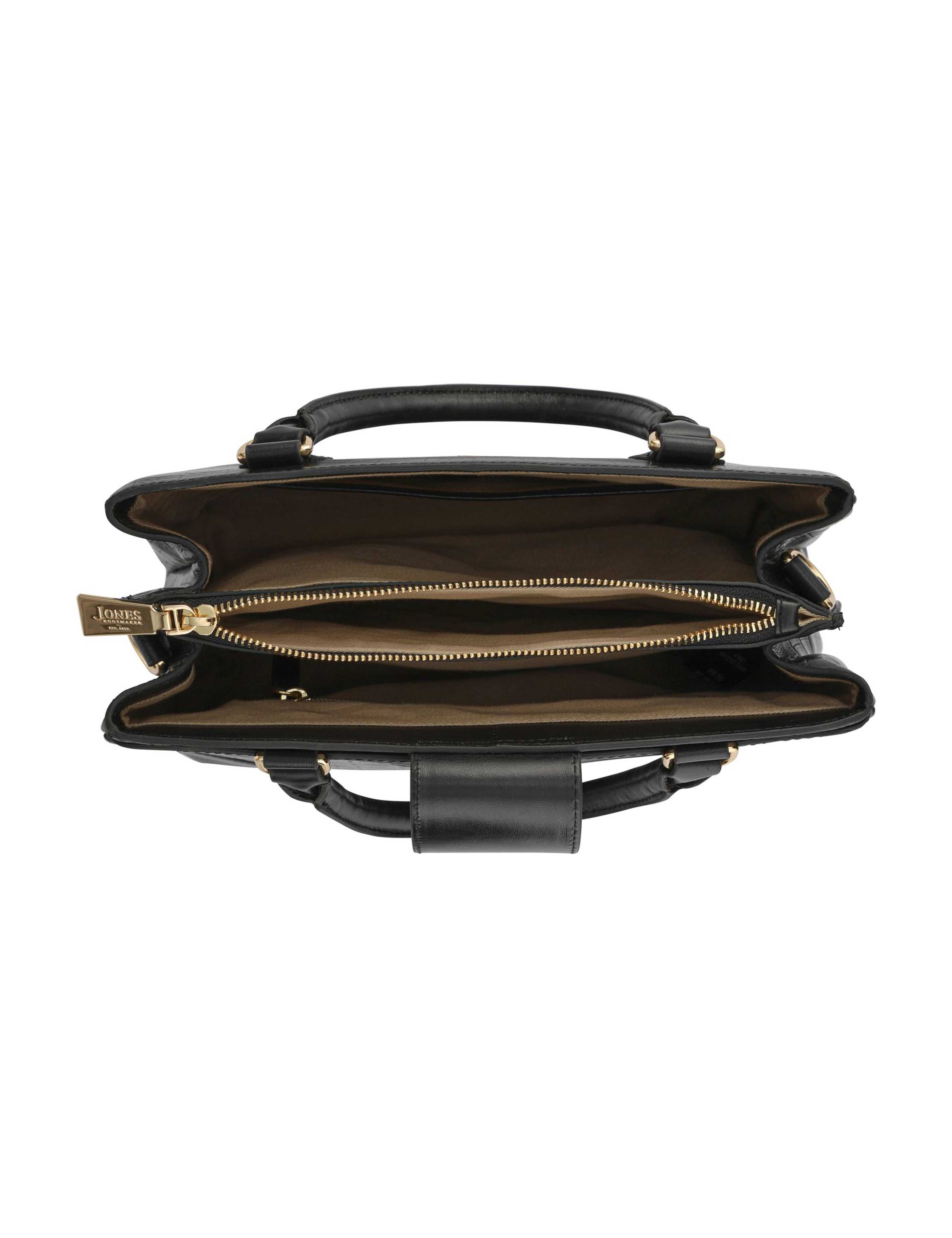 Leather Handbag with an Adjustable Strap 3 of 5