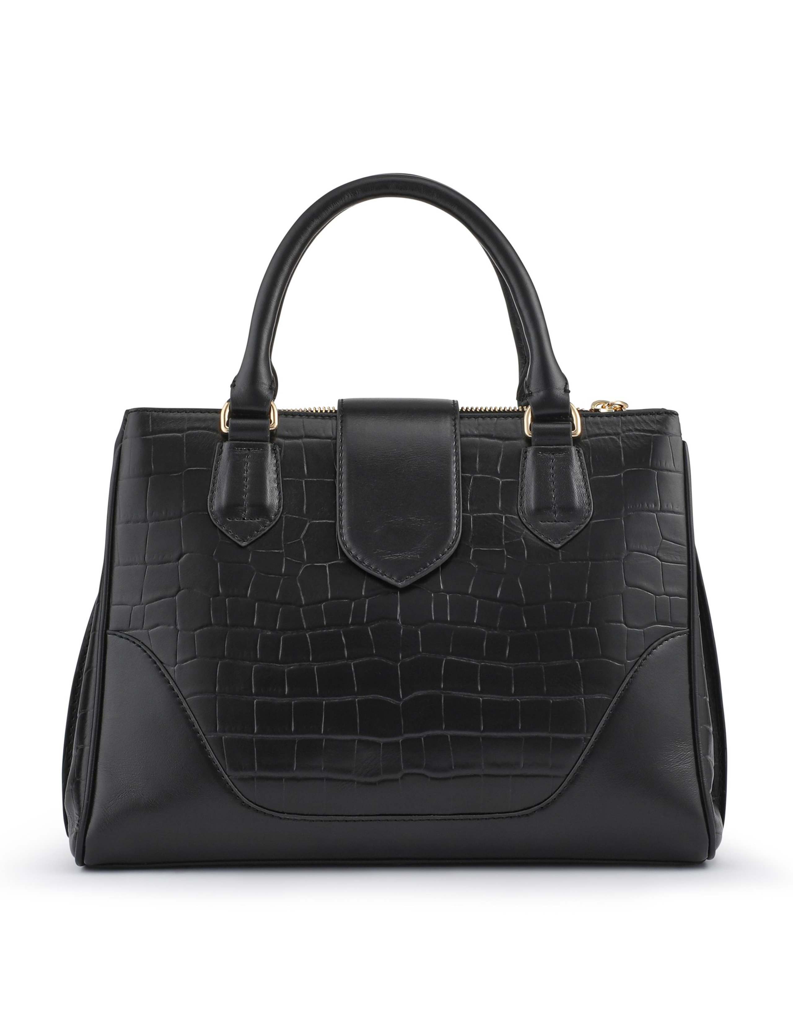 Leather Handbag with an Adjustable Strap 4 of 5