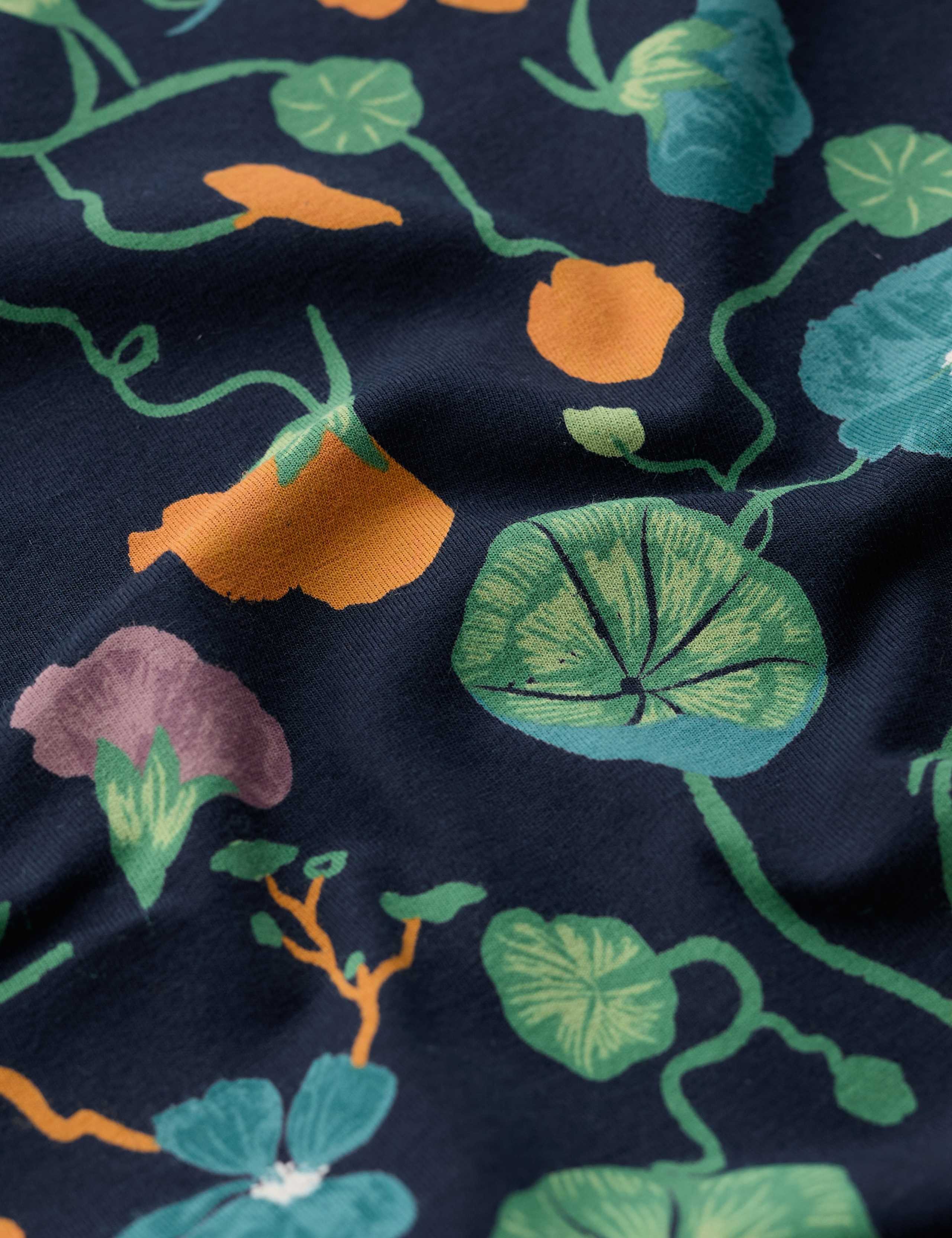 Cotton Rich Floral Fitted Top 5 of 5