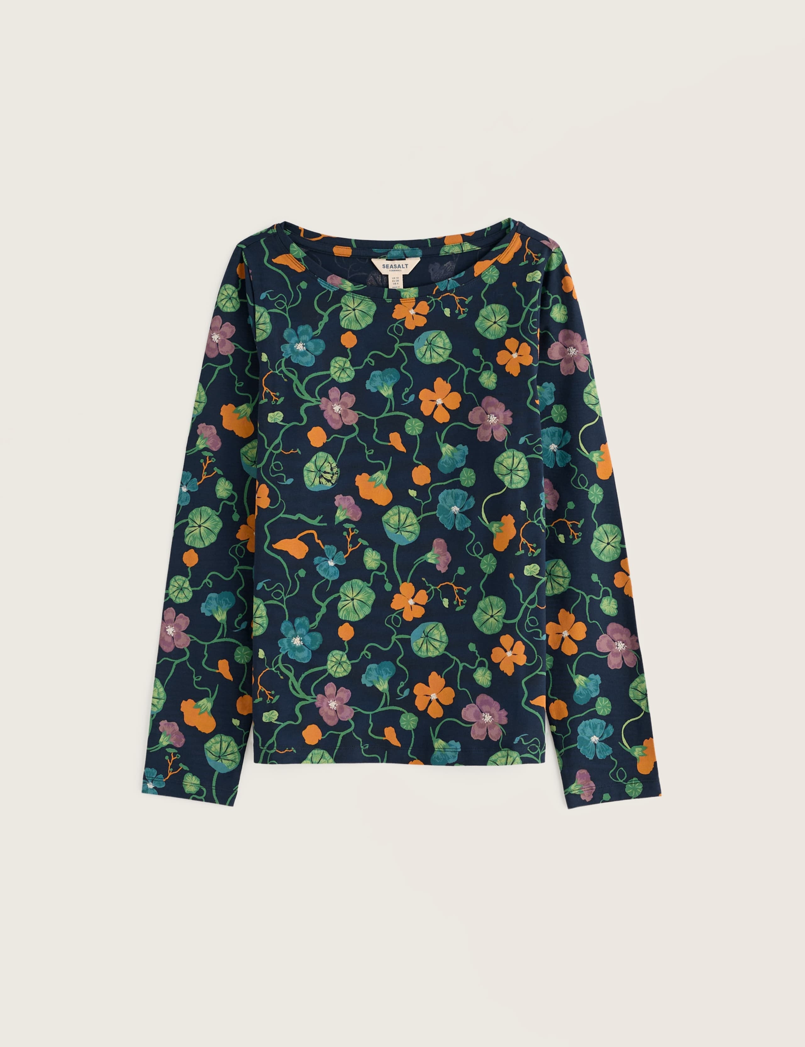 Cotton Rich Floral Fitted Top 2 of 5