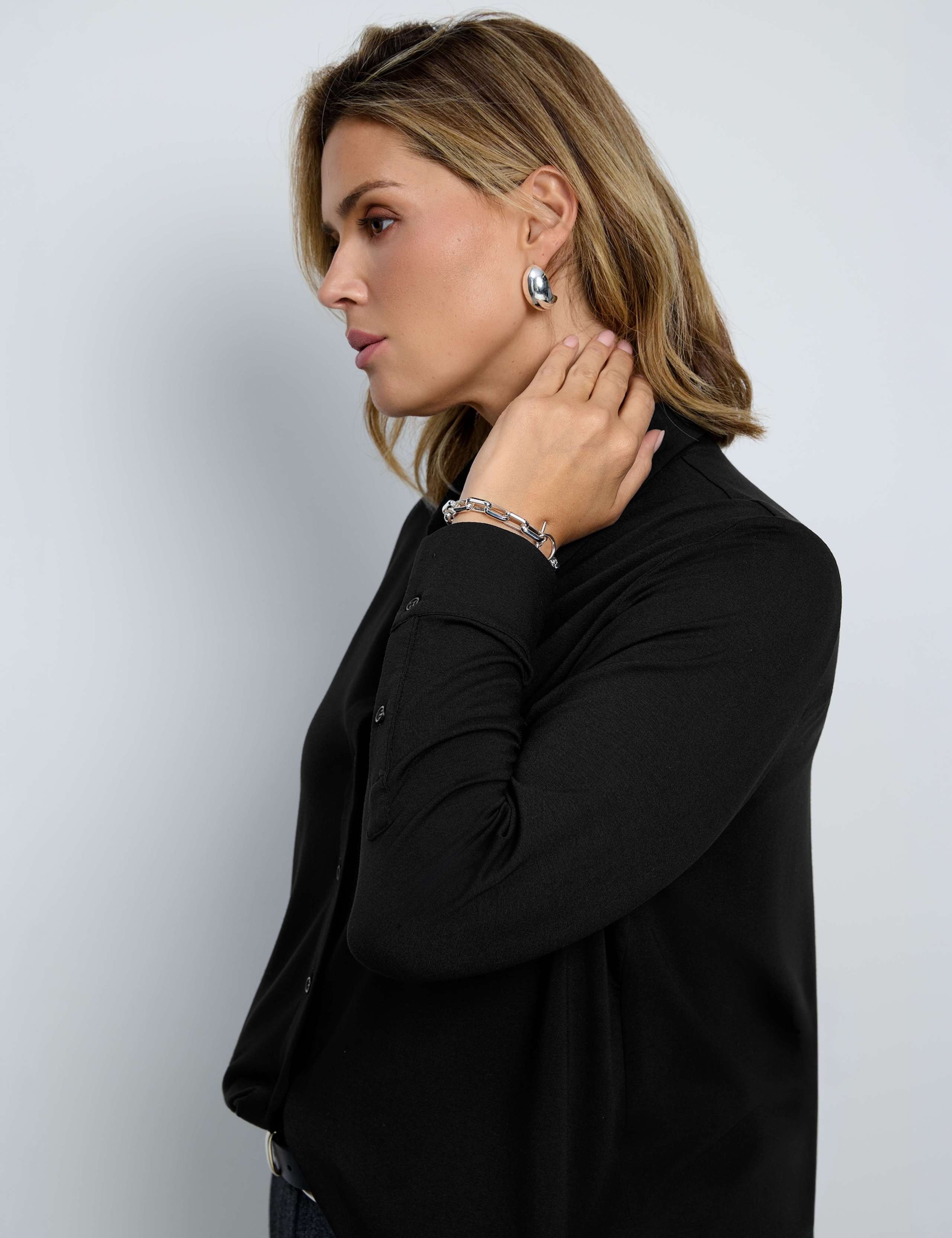Curve Collared Button Through Shirt 5 of 5
