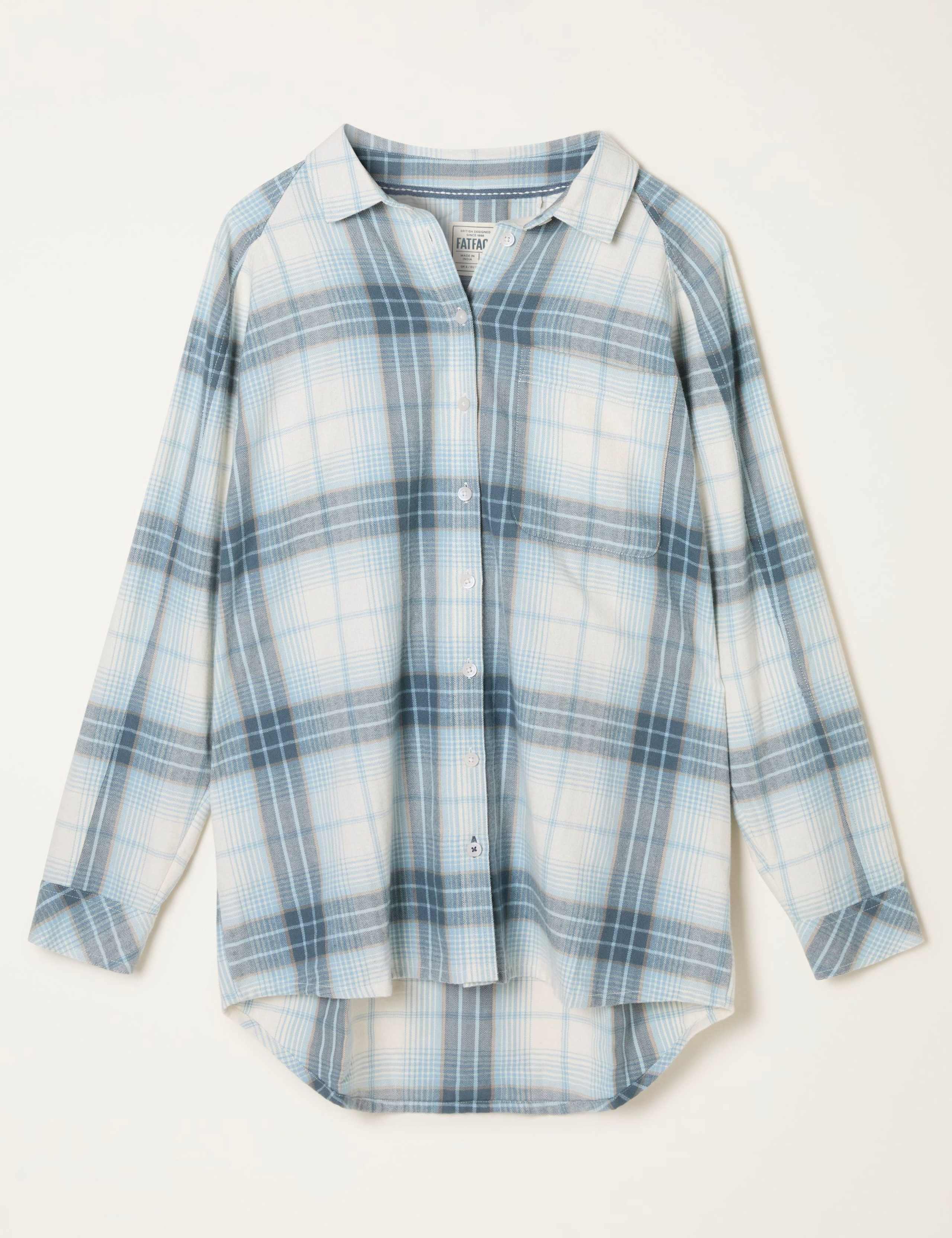Pure Cotton Checked Shirt 2 of 7