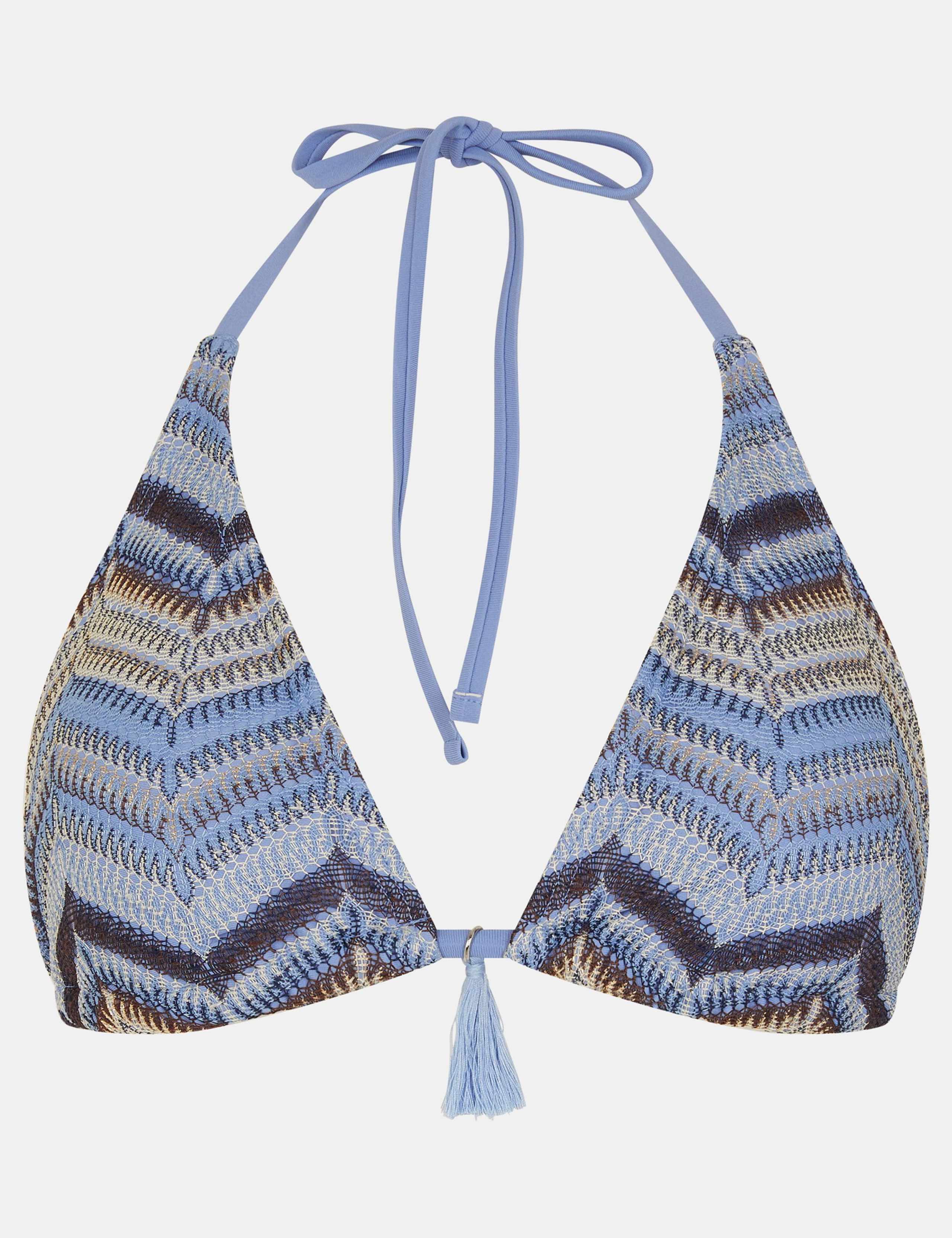 Crochet Halterneck Bikini Top 2 of 5