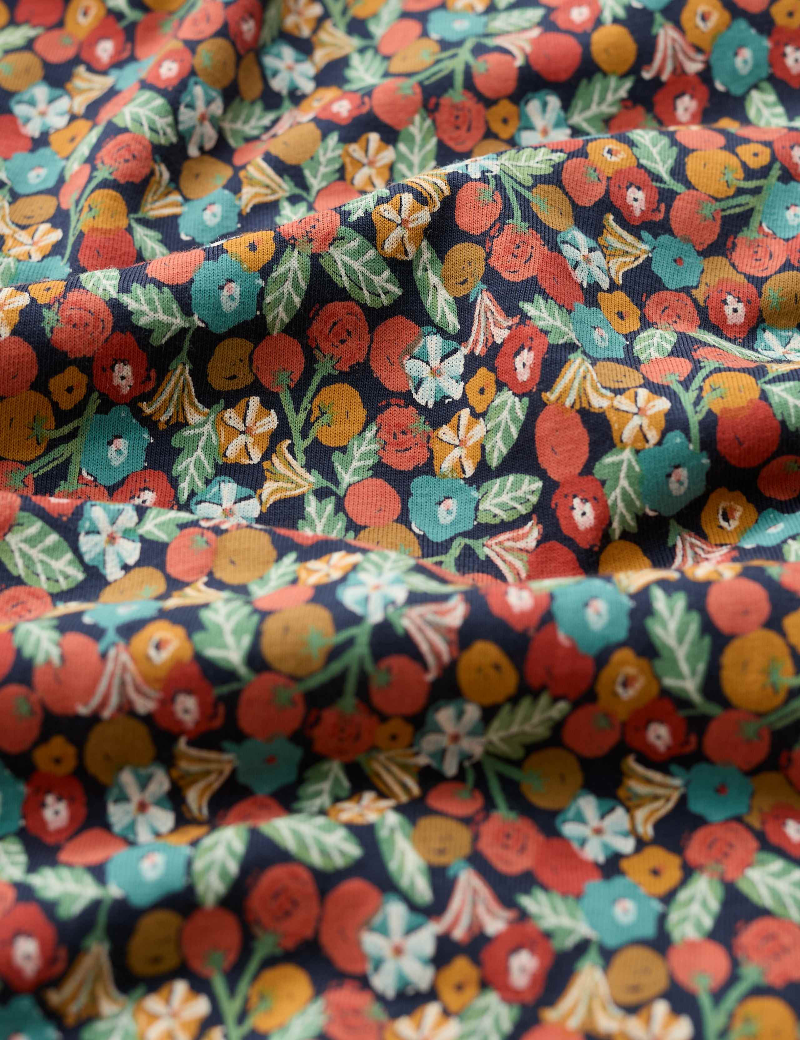 Cotton Rich Ditsy Floral Midaxi Skirt 3 of 5