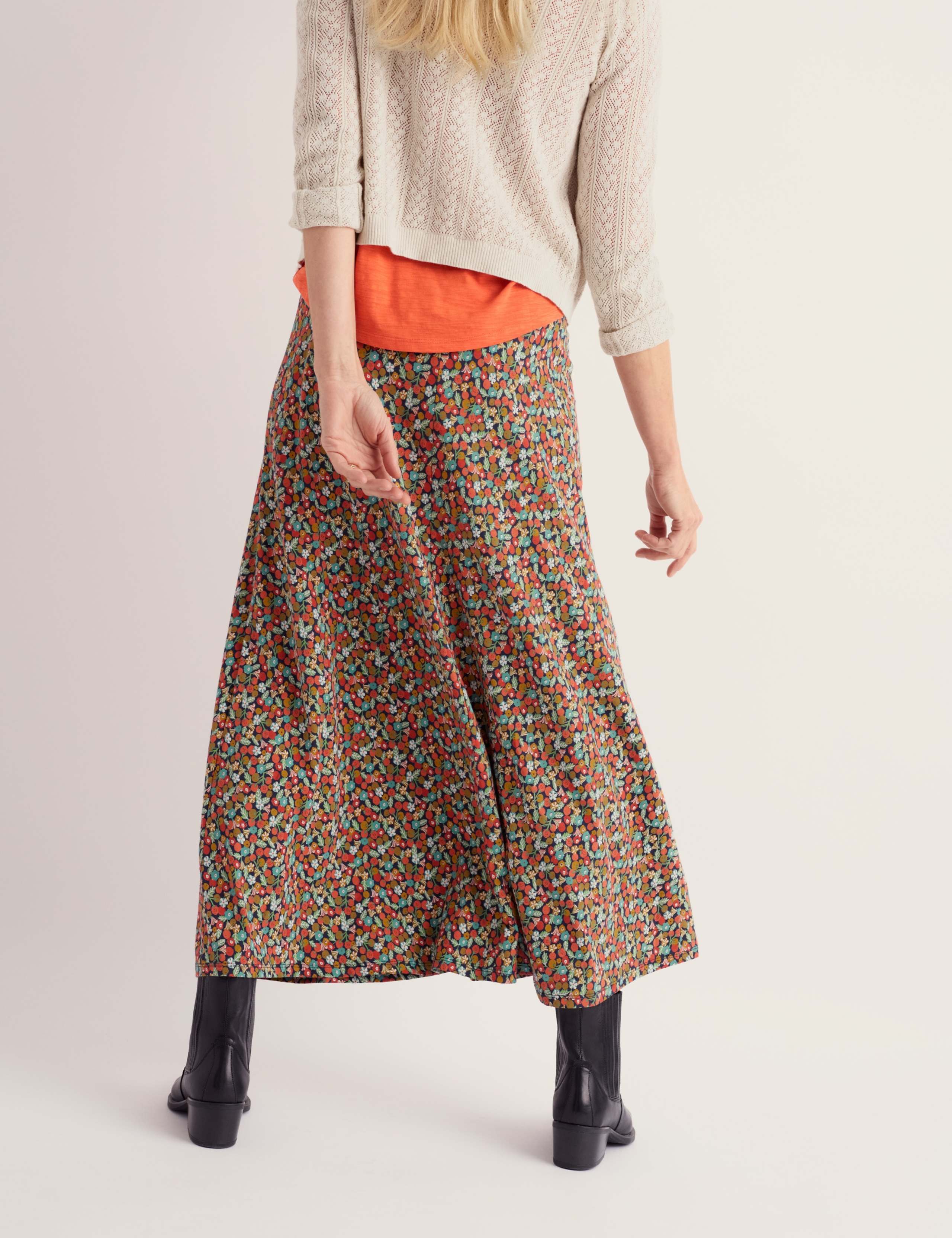 Cotton Rich Ditsy Floral Midaxi Skirt 5 of 5