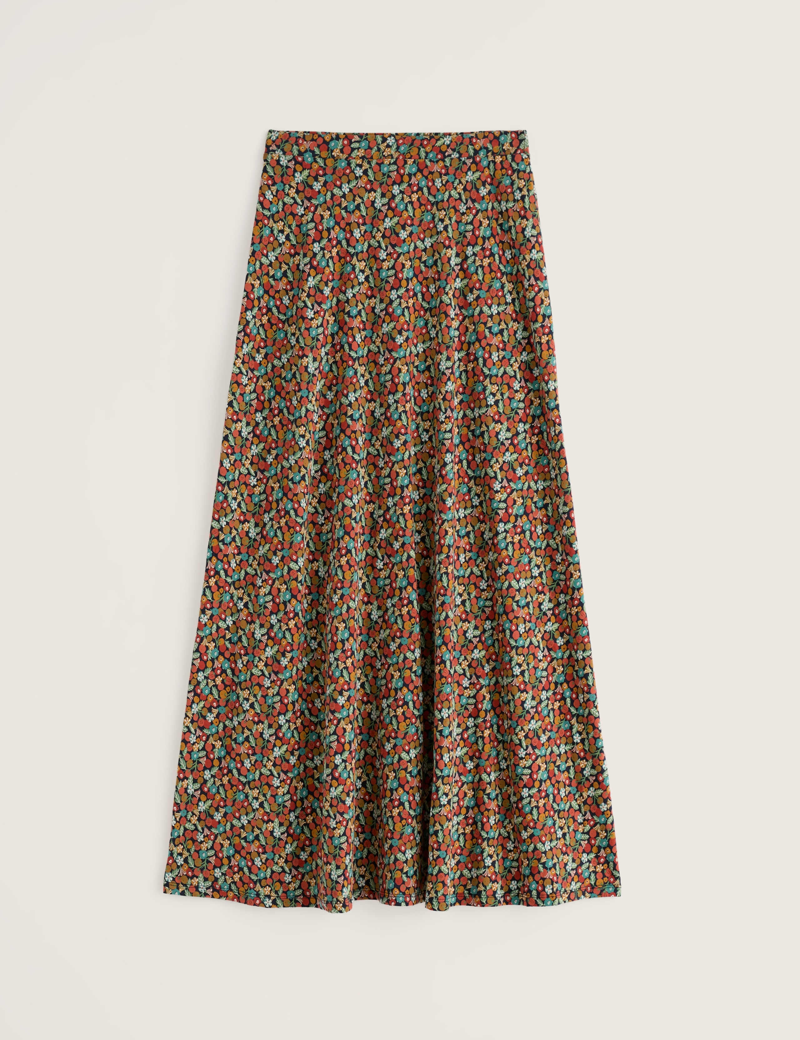 Cotton Rich Ditsy Floral Midaxi Skirt 2 of 5