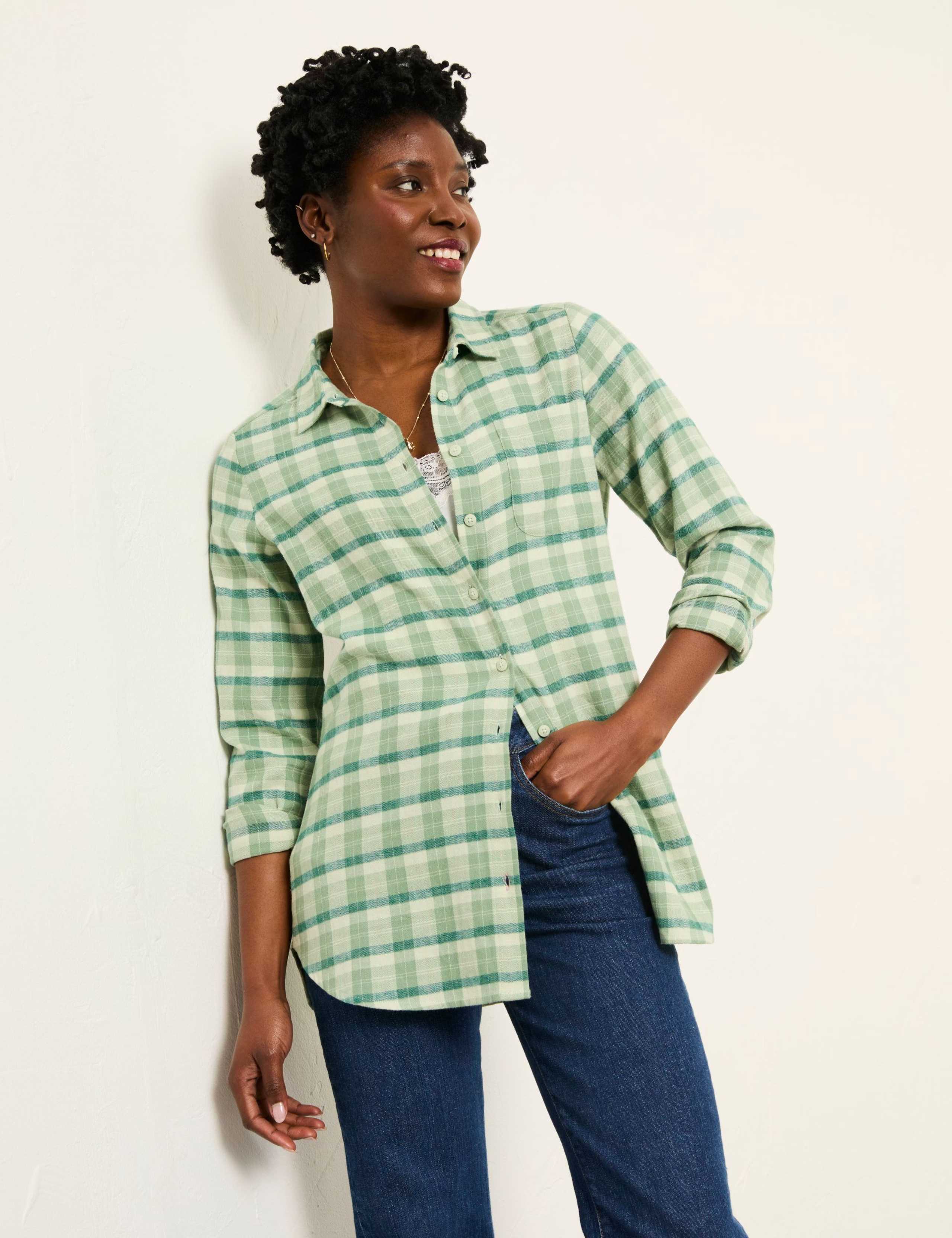Pure Cotton Checked Shirt 4 of 6