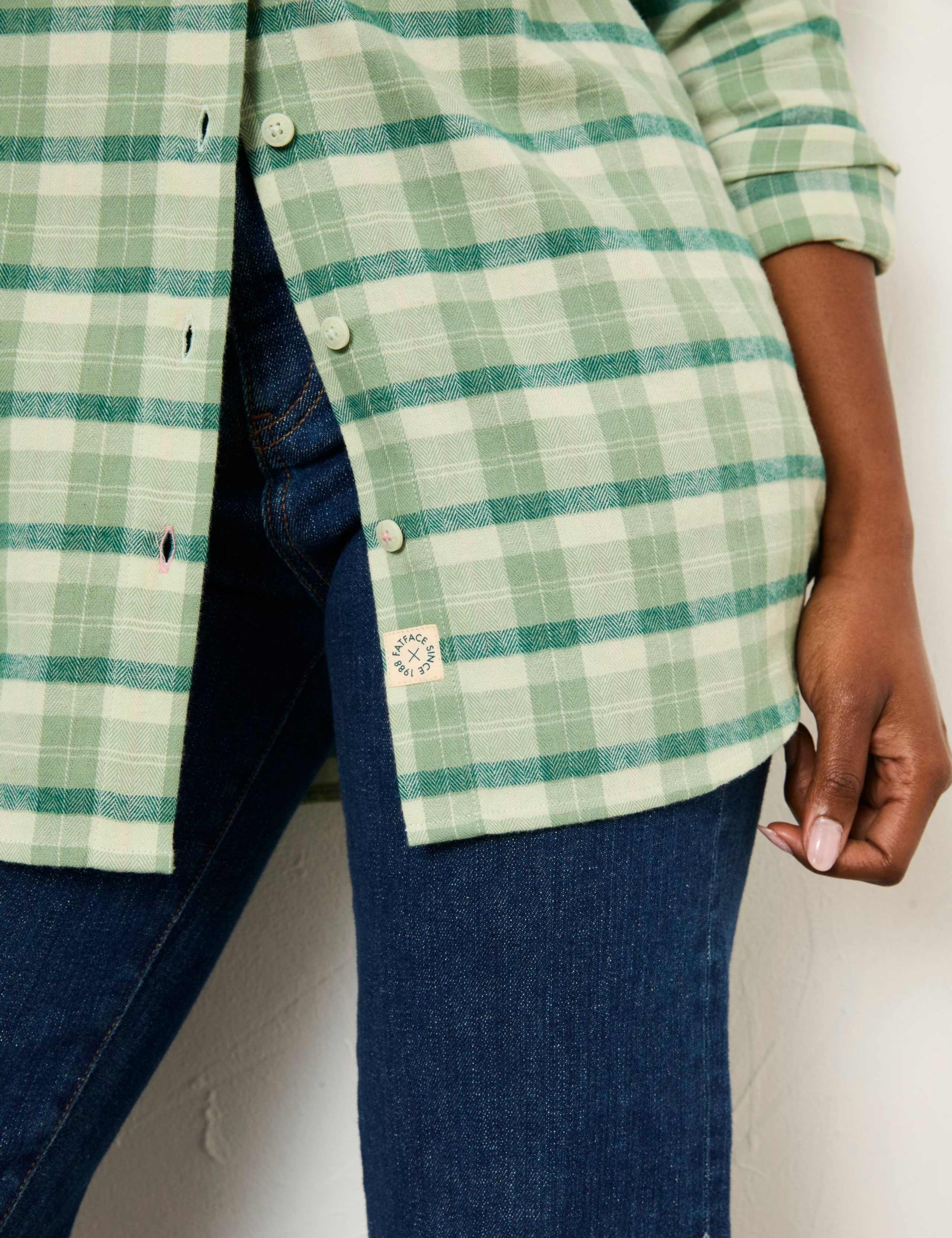 Pure Cotton Checked Shirt 5 of 6