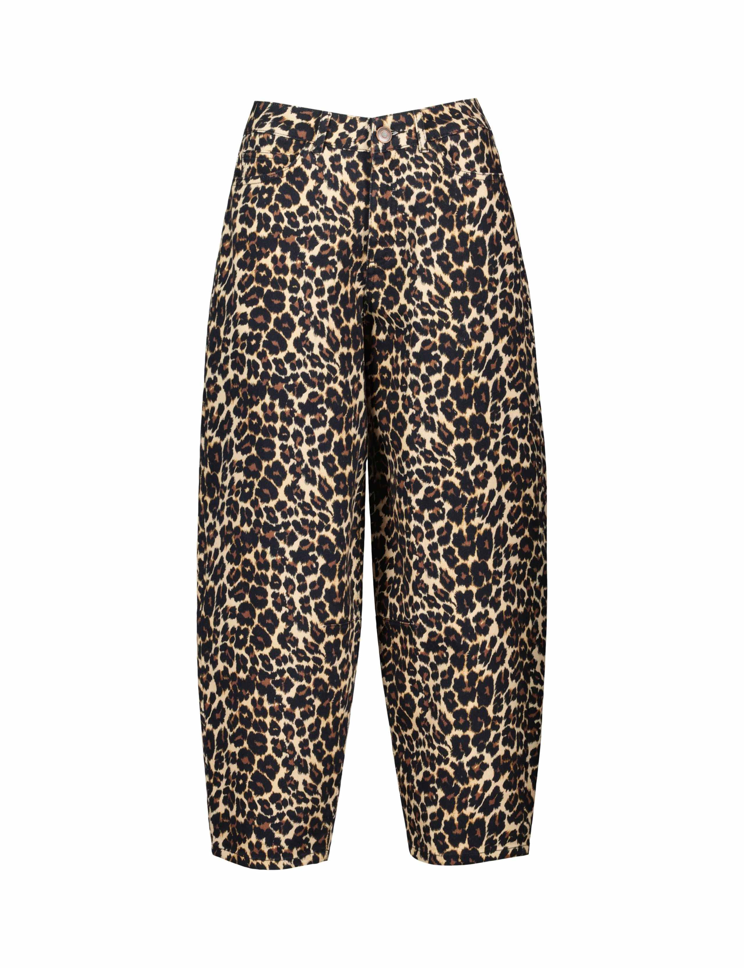 Boyfriend High Waisted Barrel Leg Jeans 2 of 5
