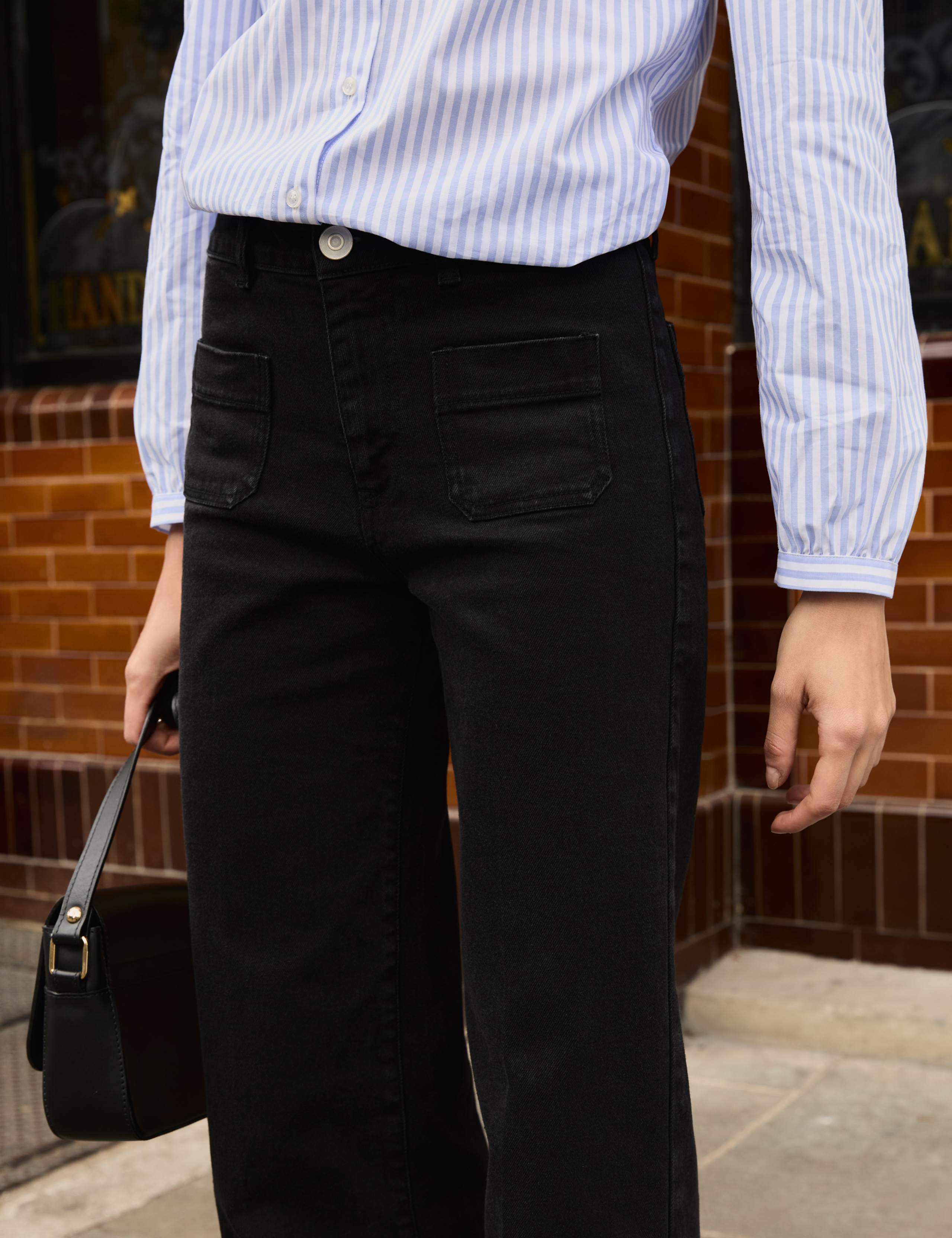 High Waisted Wide Leg Jeans 6 of 6