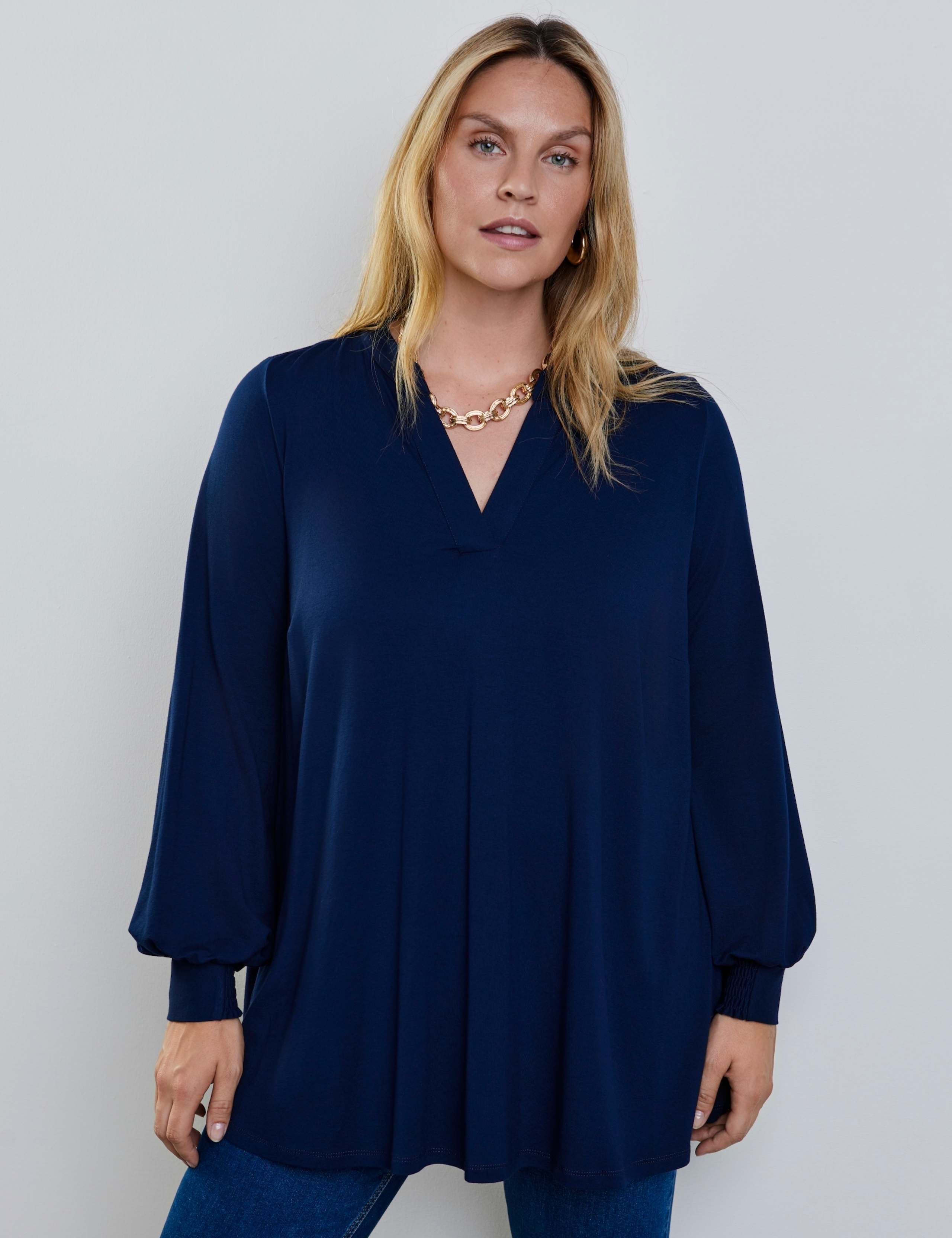Jersey V-Neck Top 4 of 5