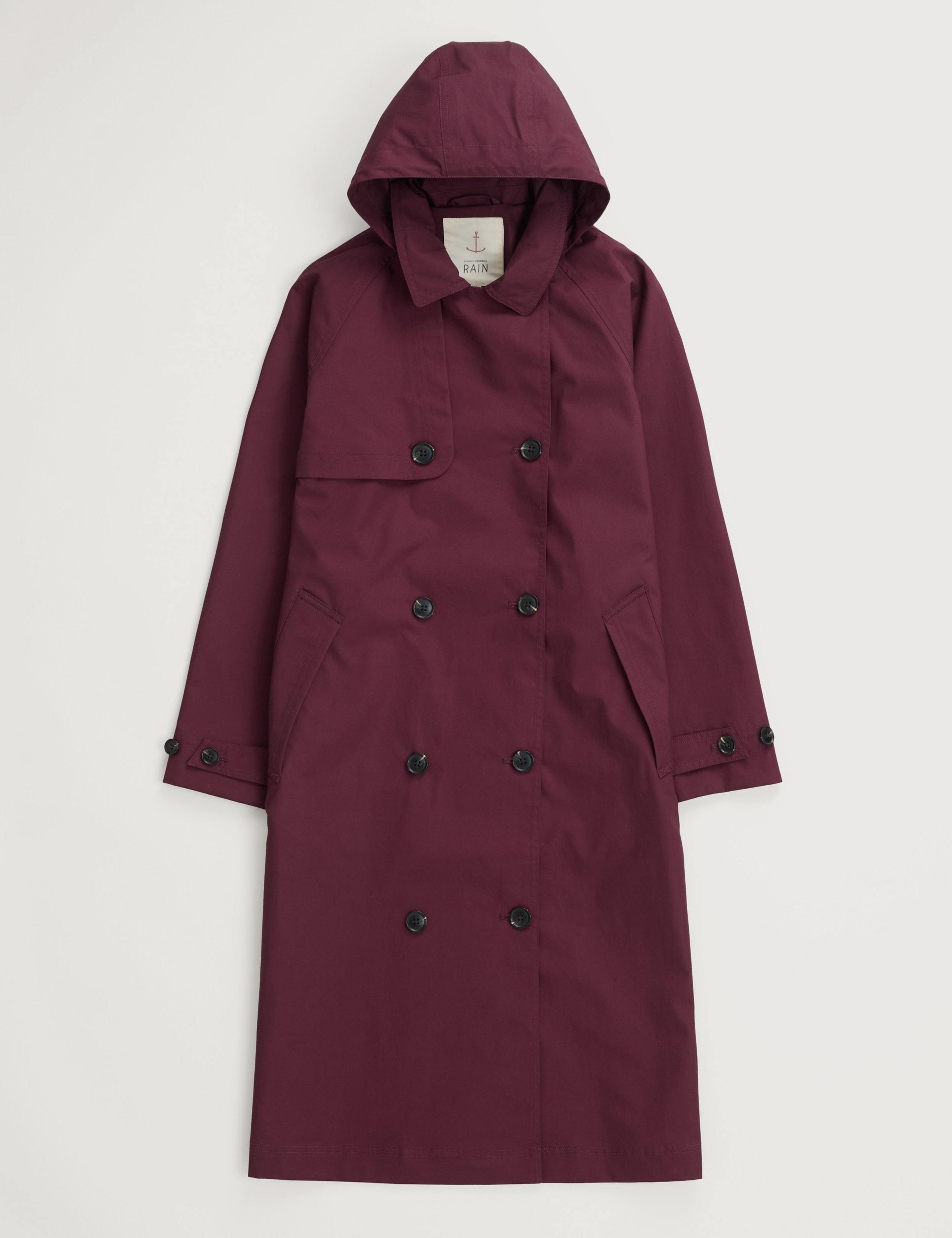 Pure Cotton Waterproof Longline Trench Coat 2 of 5