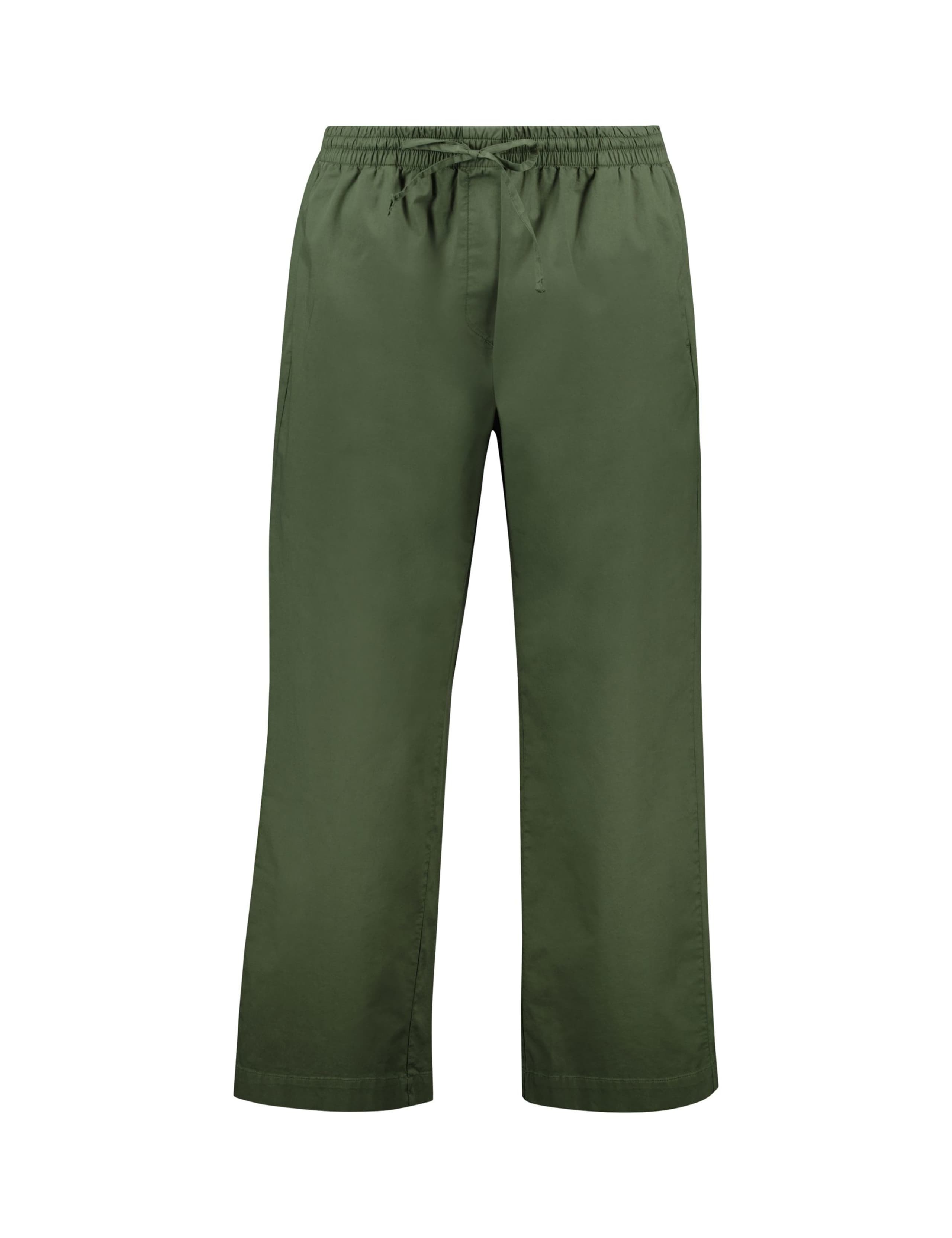 Cotton Rich Straight Leg Cropped Trousers 2 of 5