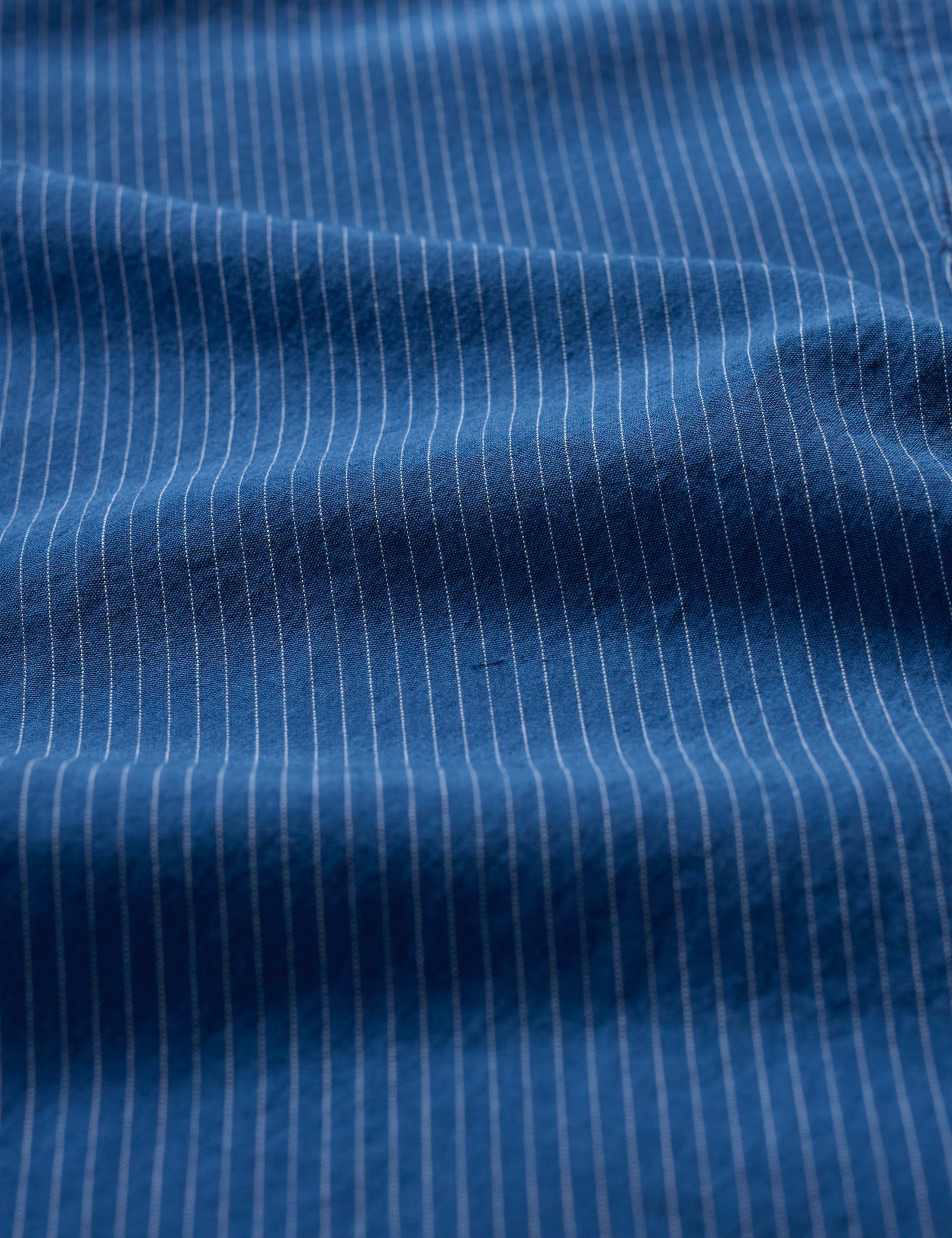 Pure Cotton Striped Collared Shirt 5 of 5