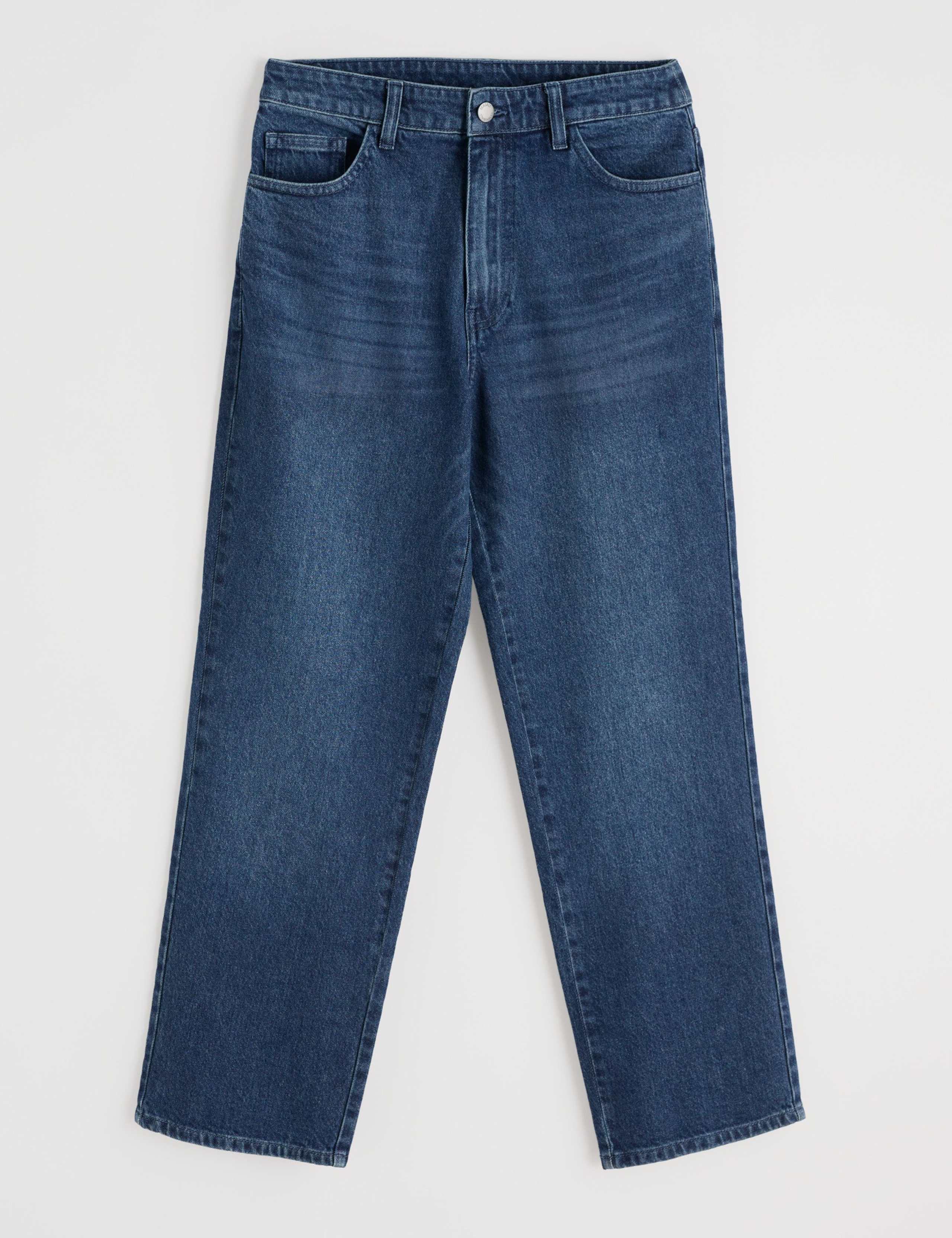 Cotton Rich Mid Rise Ankle Grazer Jeans 2 of 5