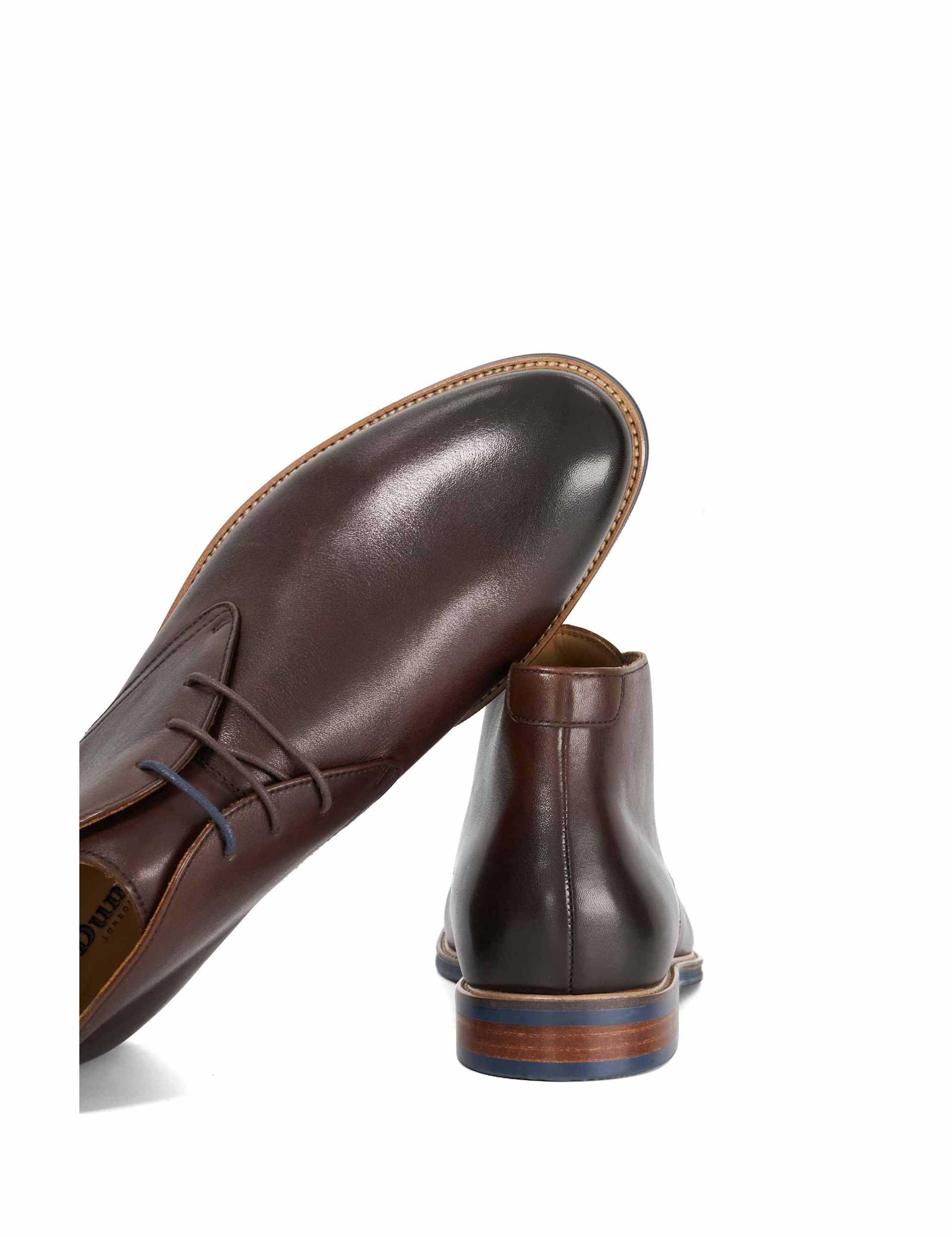 Leather Contrast Sole Chukka Boots 4 of 4