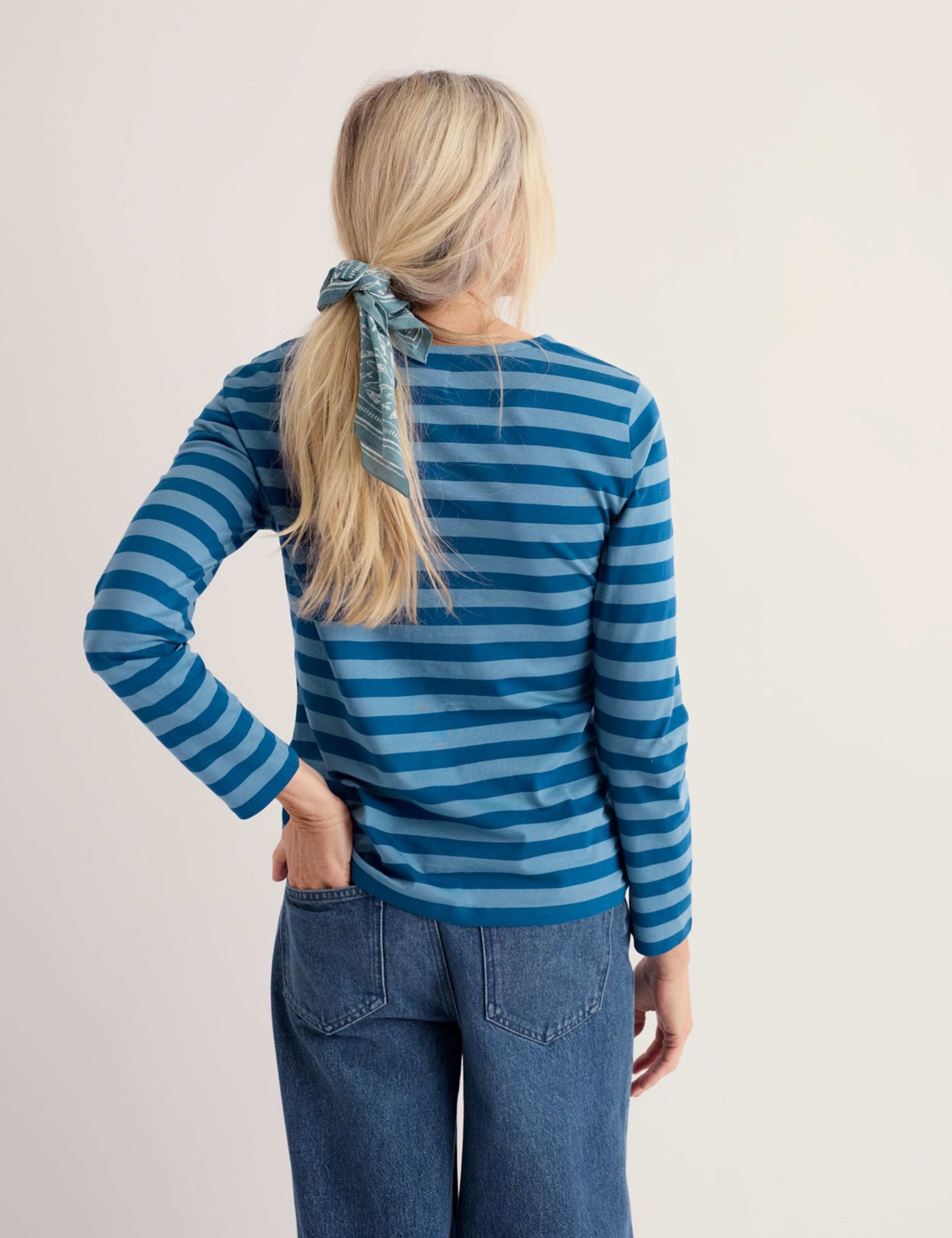 Pure Cotton Striped Top 5 of 5