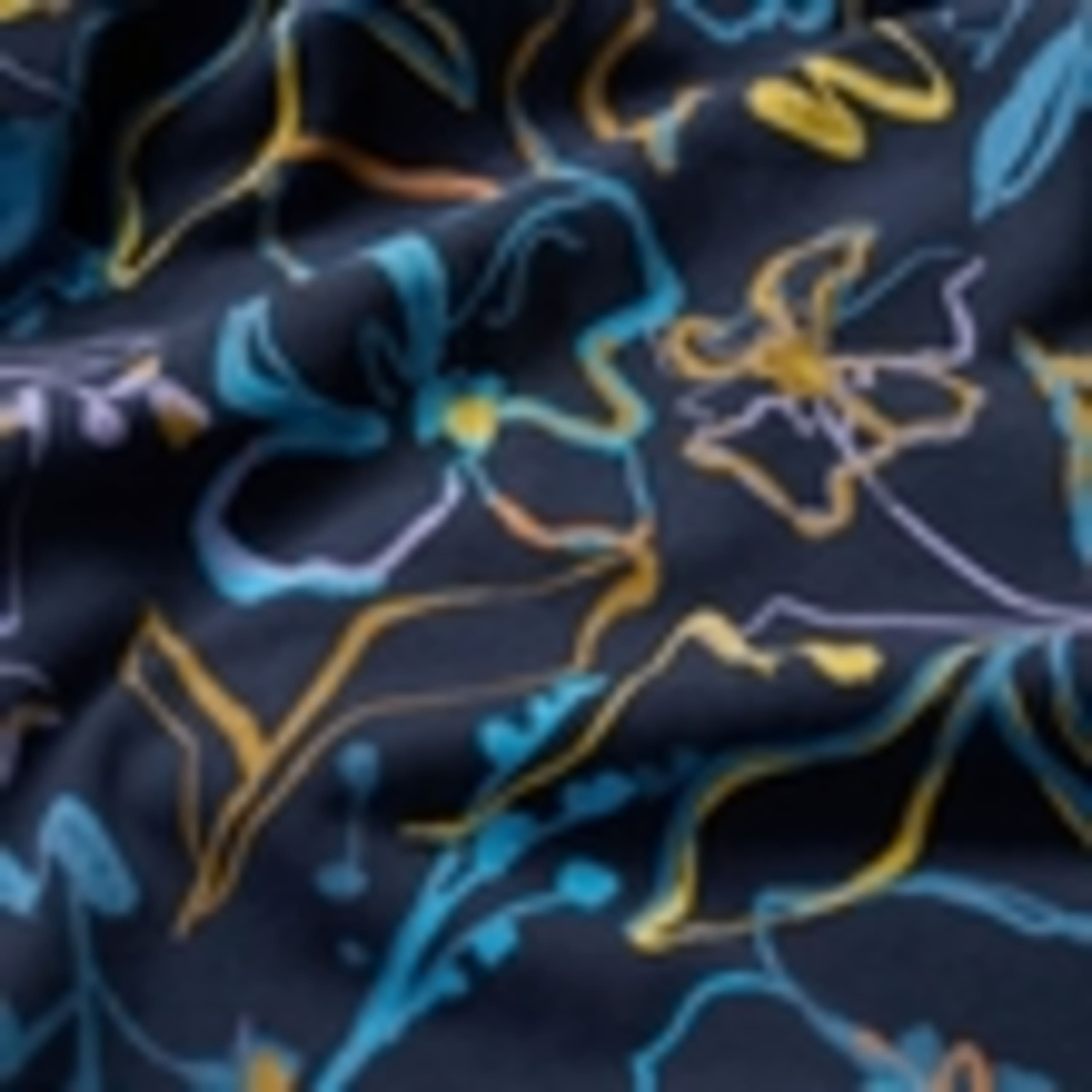 Cotton Rich Floral Midi Waisted Dress 5 of 5