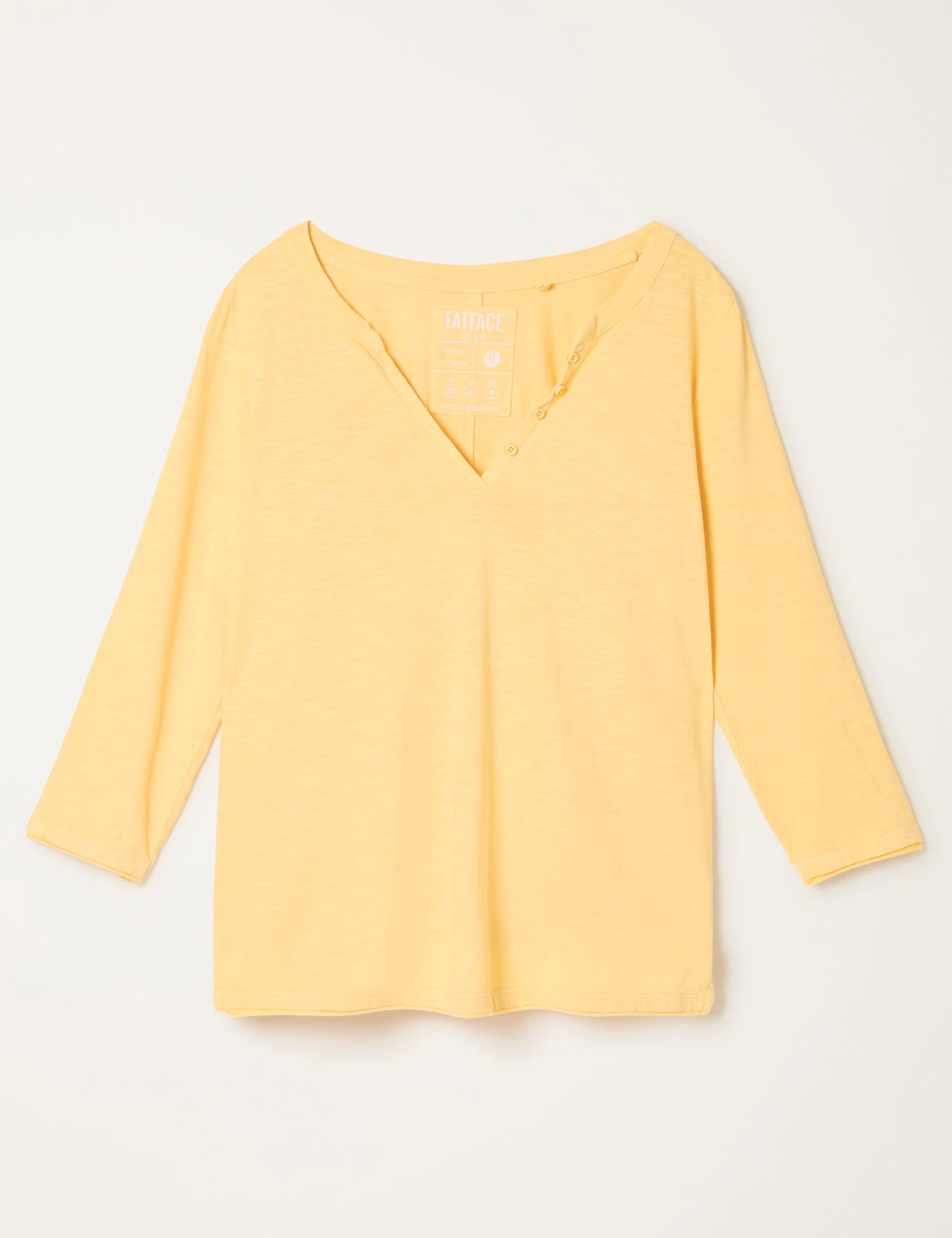 Pure Cotton V-Neck Top 2 of 5