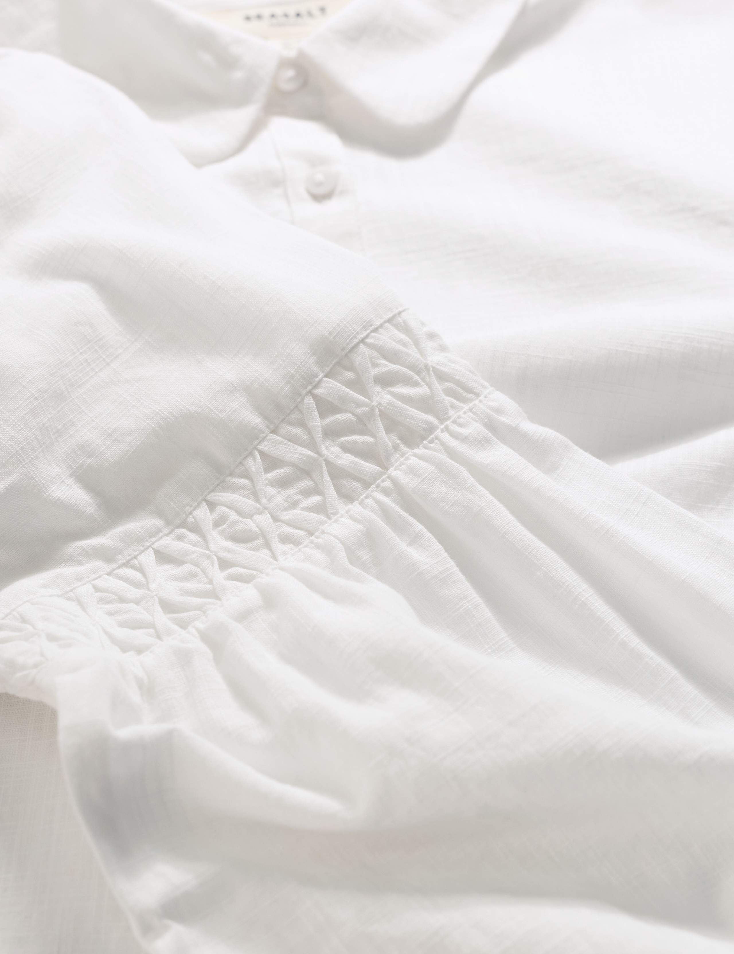 Pure Cotton Blouson Sleeve Relaxed Shirt 5 of 5