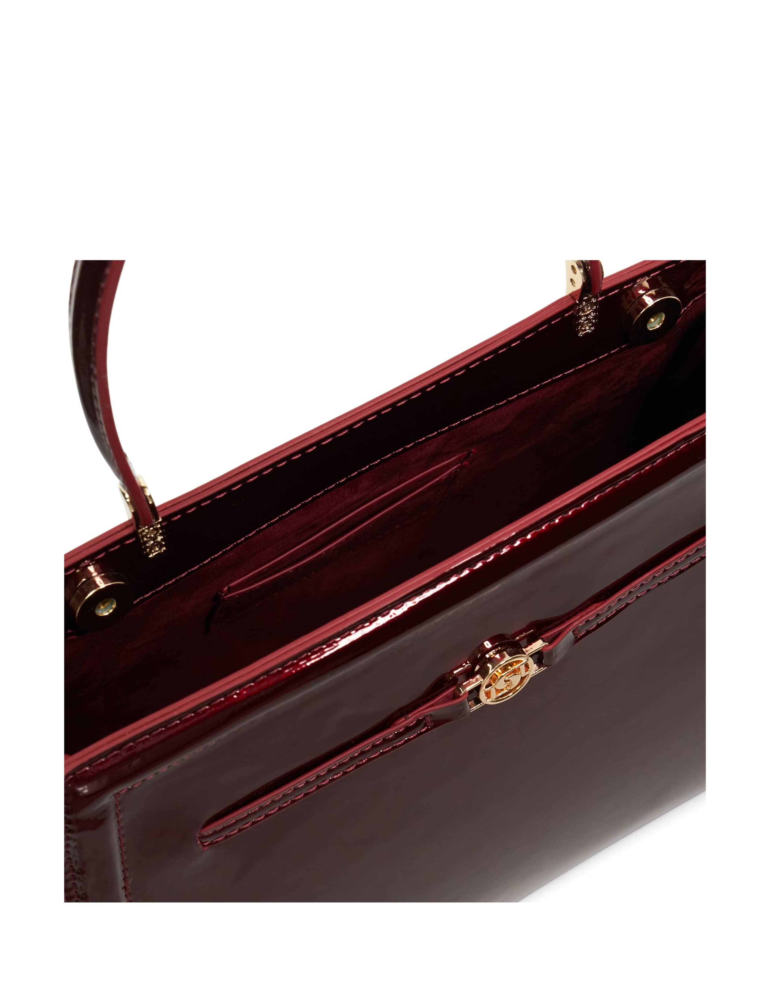 Leather Blend Grab Bag With Shoulder Strap 3 of 5