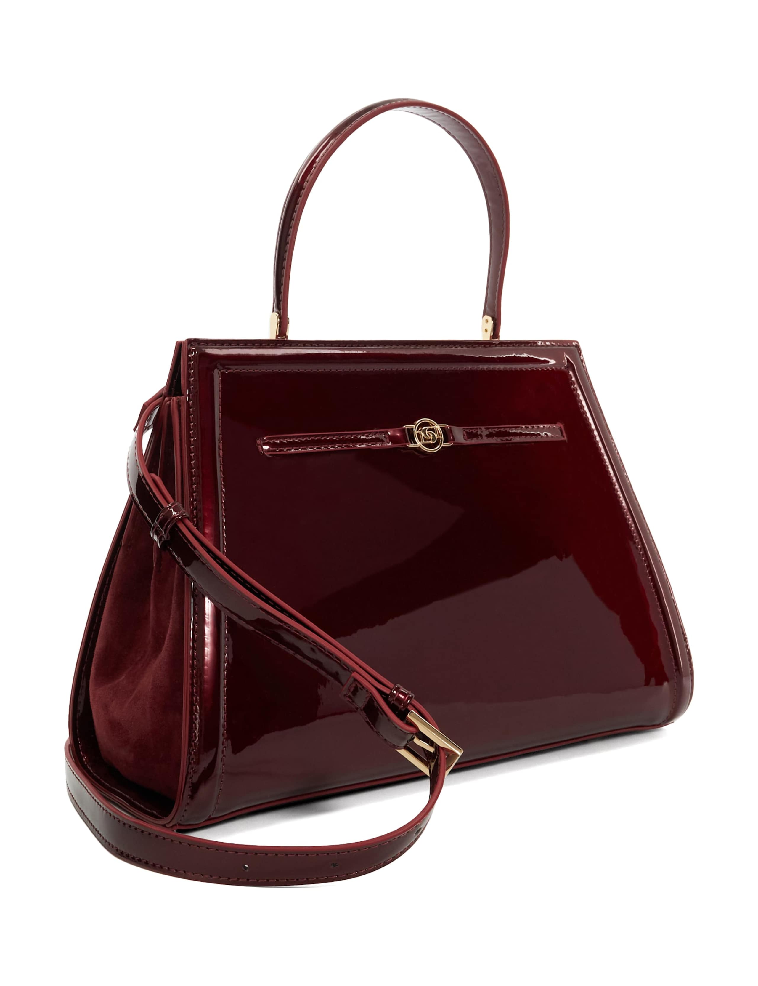 Leather Blend Grab Bag With Shoulder Strap 4 of 5