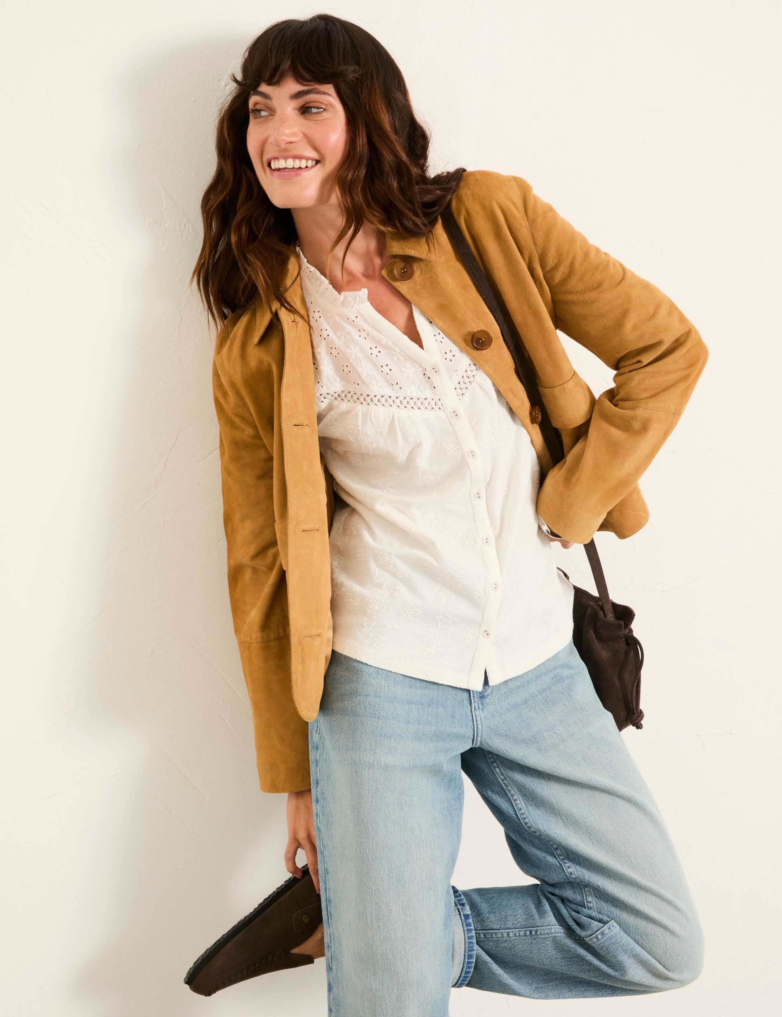 Pure Cotton Broderie Top 3 of 5