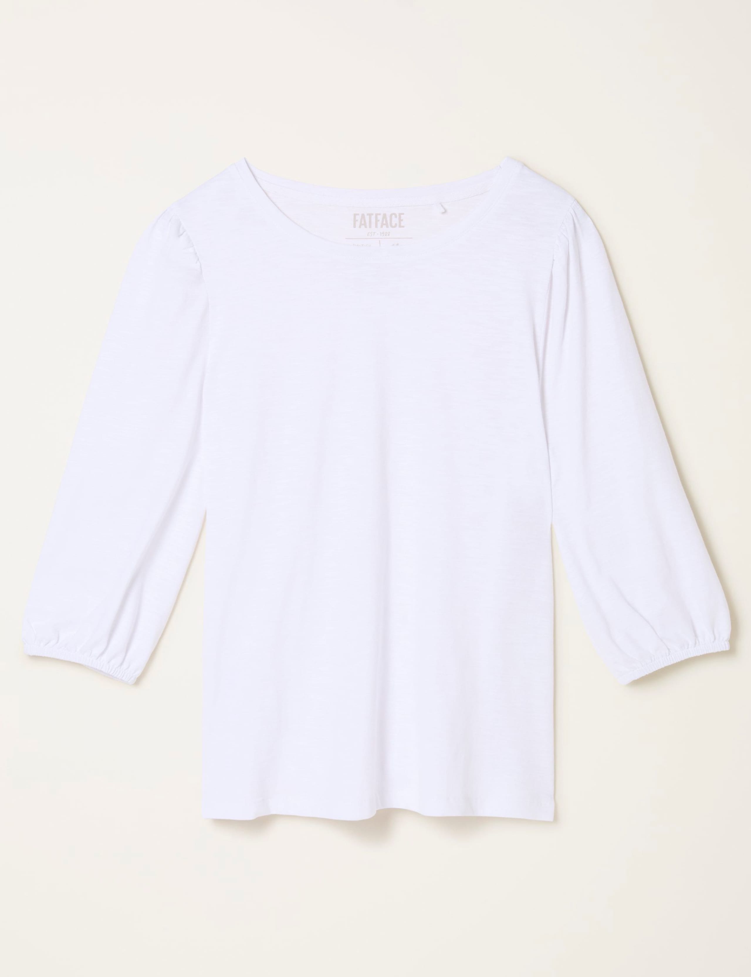 Pure Cotton Puff Sleeve Top 2 of 6