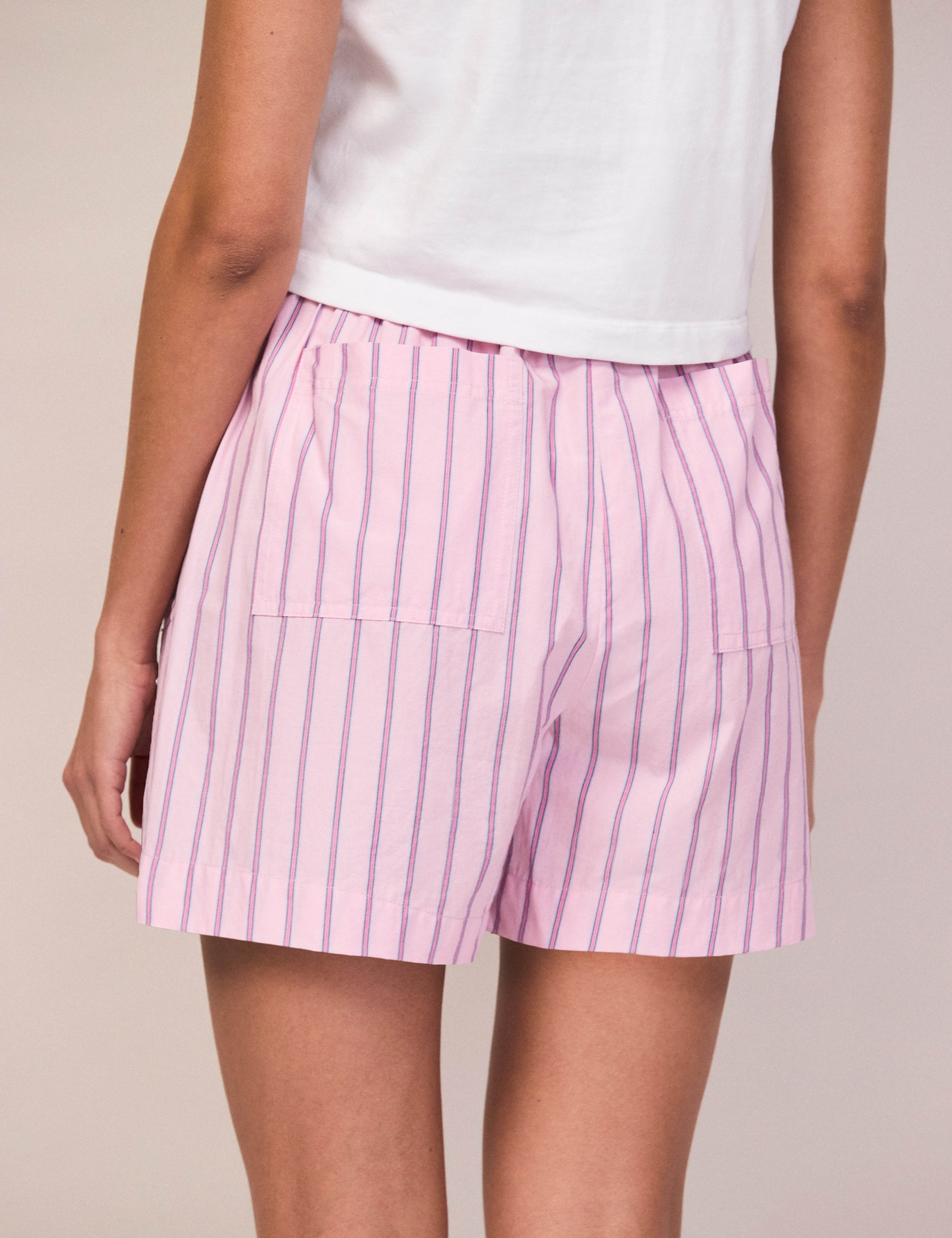 Pure Cotton Striped Shorts 3 of 6