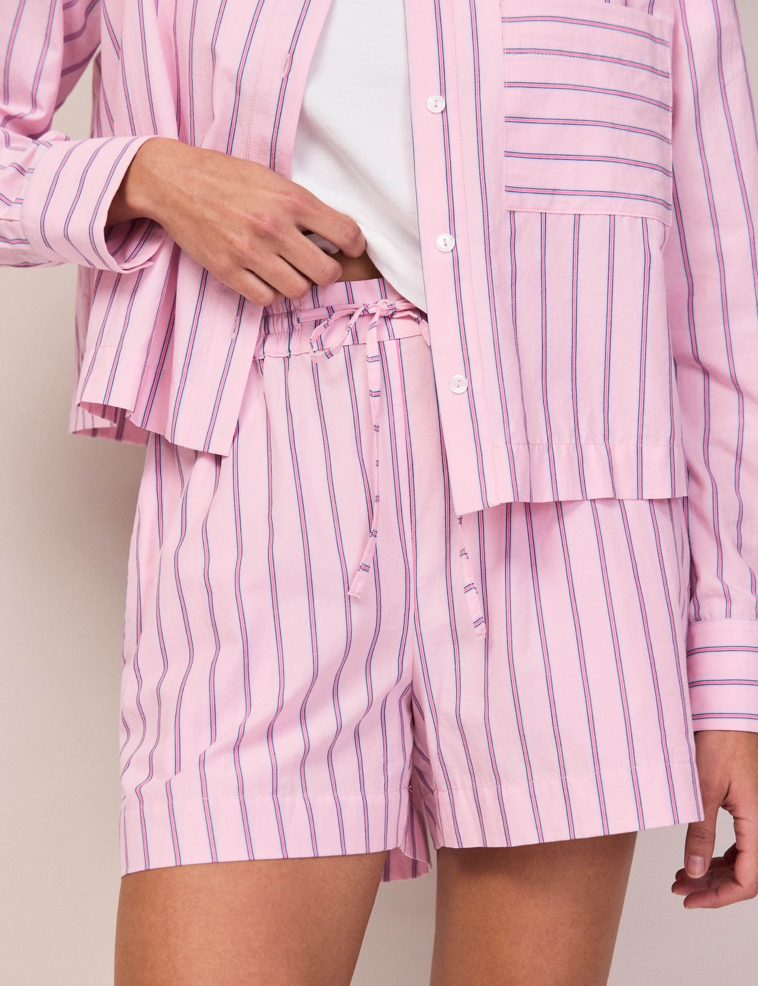 Pure Cotton Striped Shorts 4 of 6