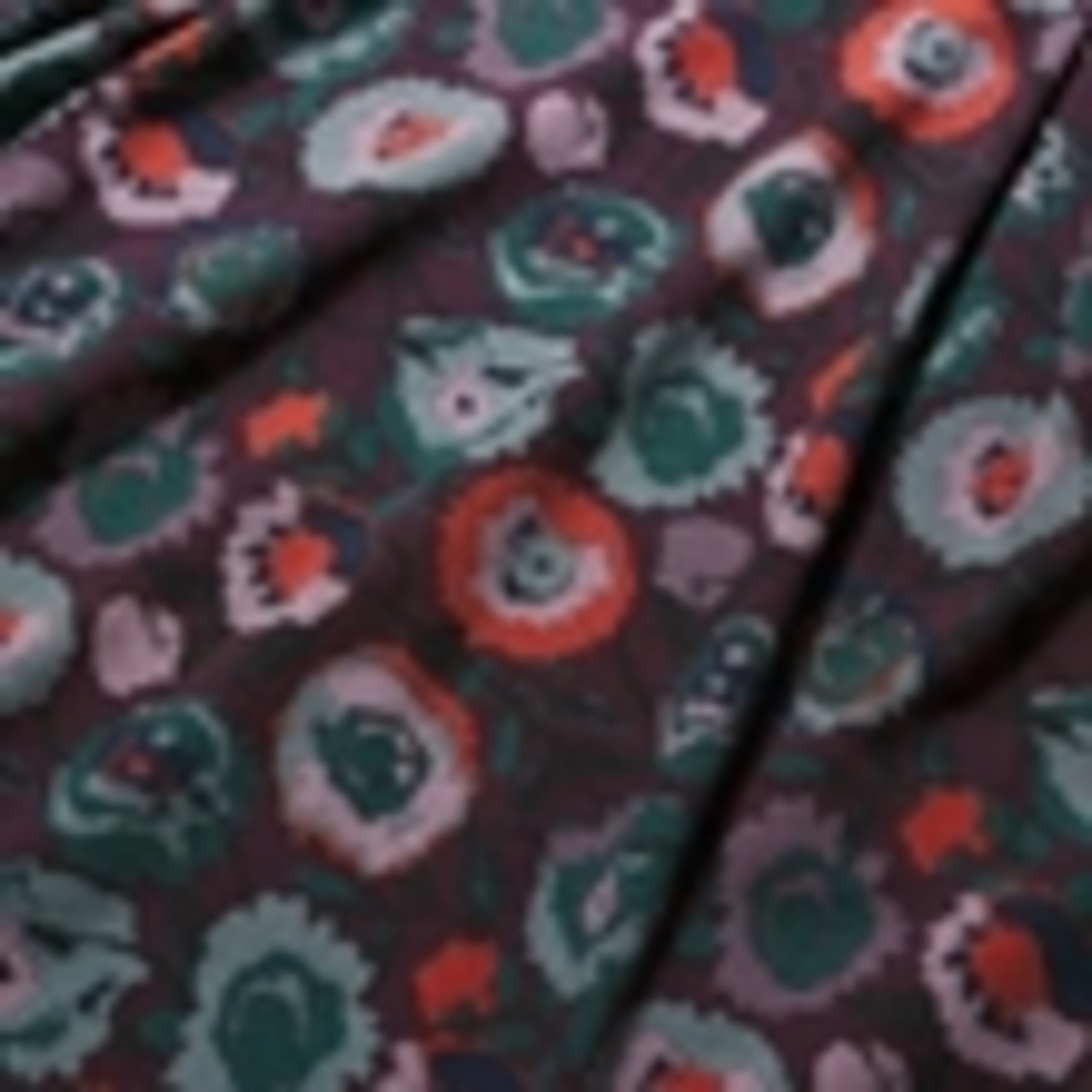 Cotton Rich Floral Midi Waisted Dress 5 of 5