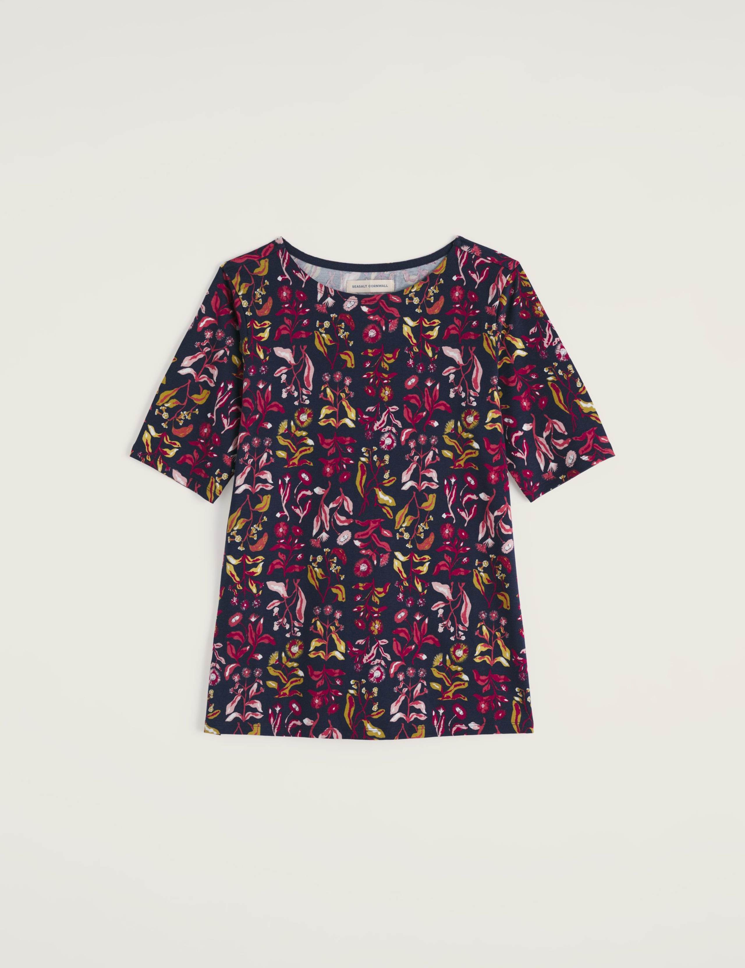 Pure Cotton Floral T-Shirt 2 of 5