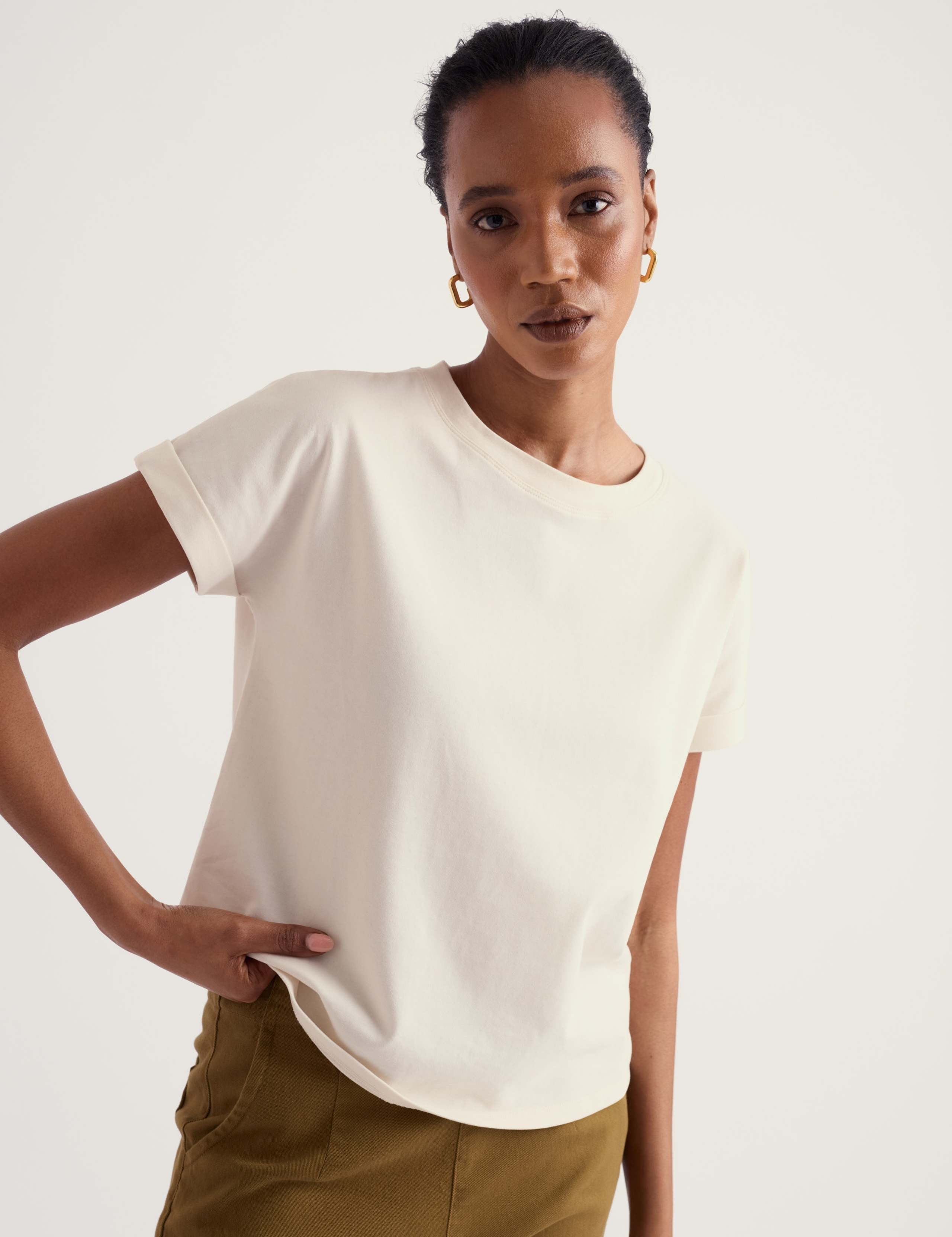 Pure Cotton Relaxed T-Shirt 5 of 5