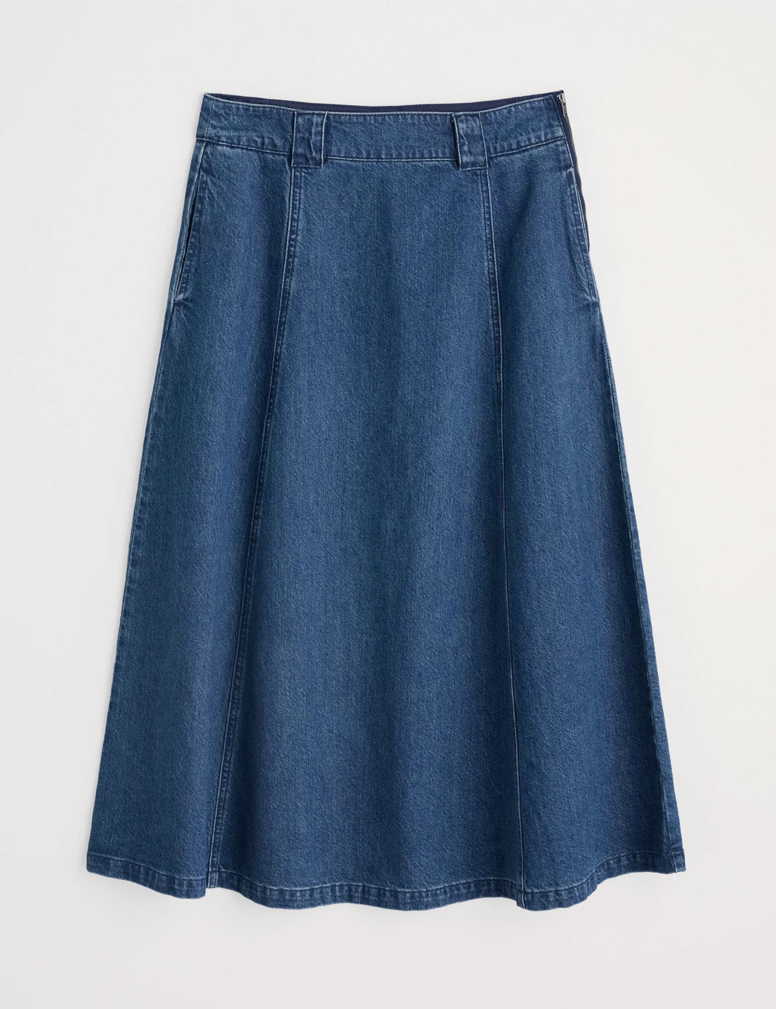 Cotton Rich A-Line Skirt 2 of 5