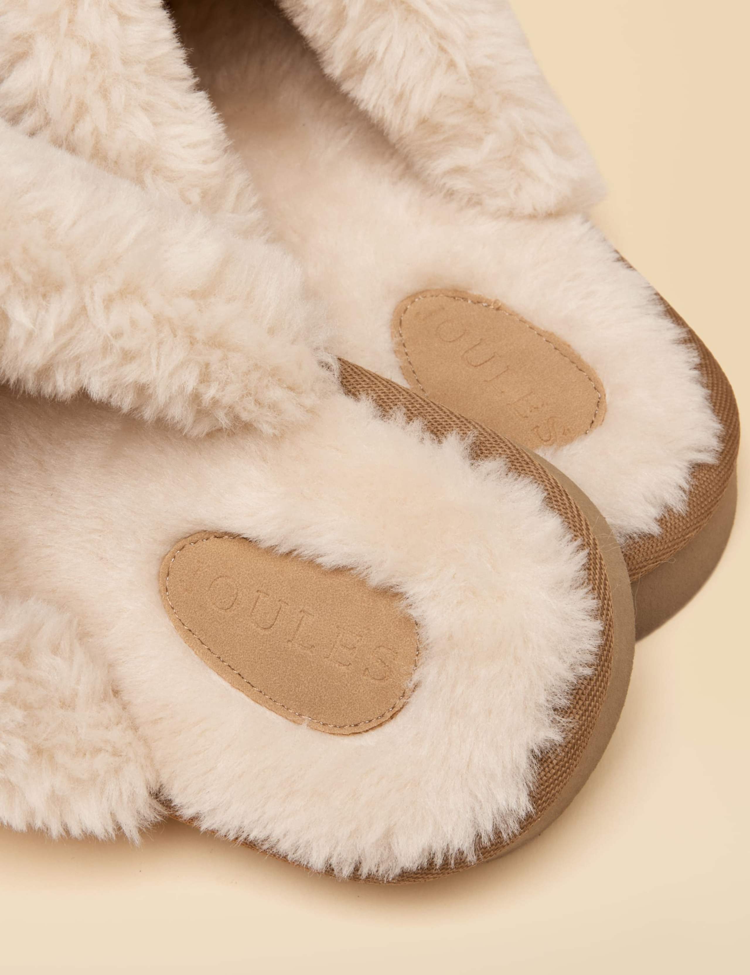 Fleece Lined Embroidered Tassel Slippers 4 of 6