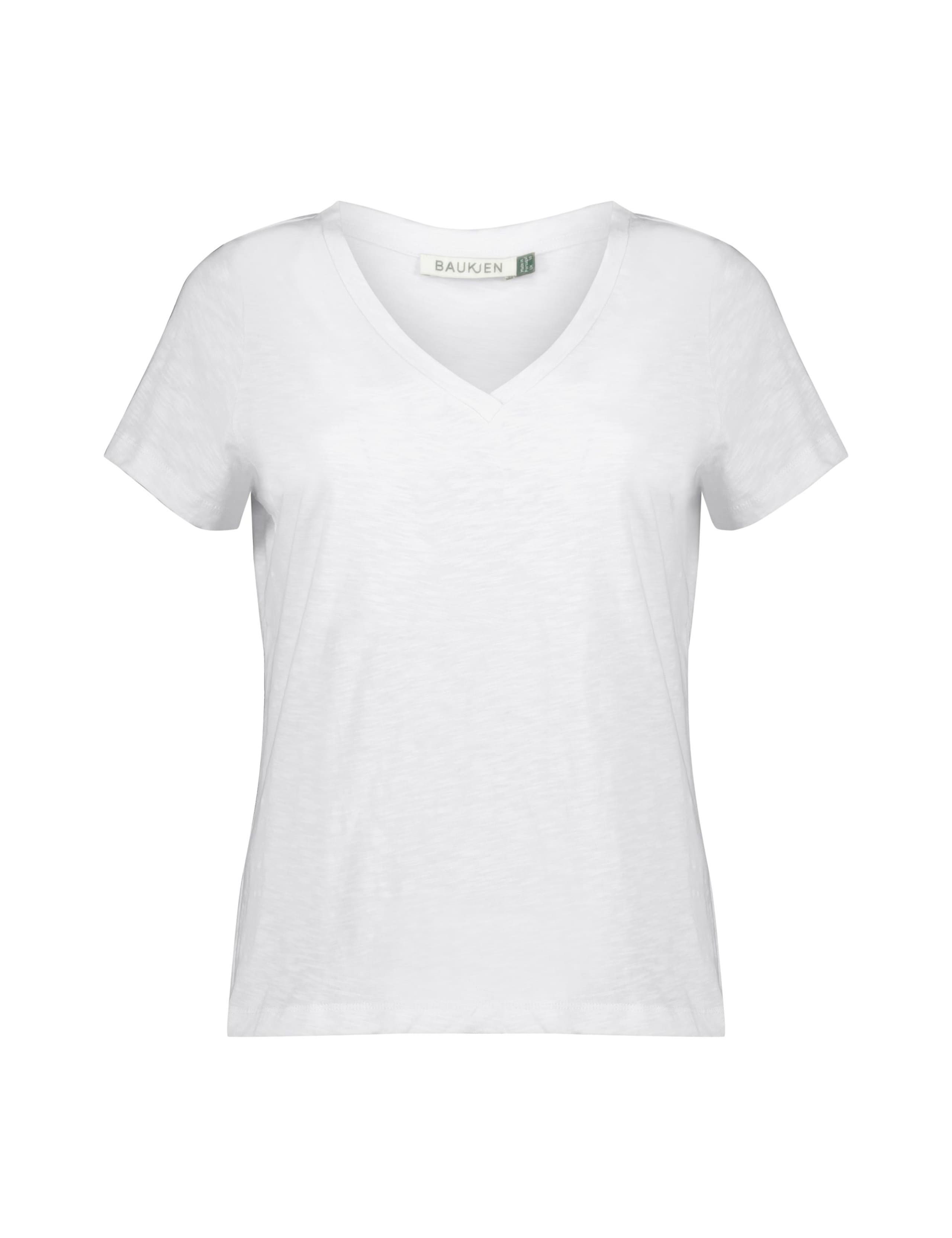 Pure Cotton V-Neck T-Shirt 2 of 4